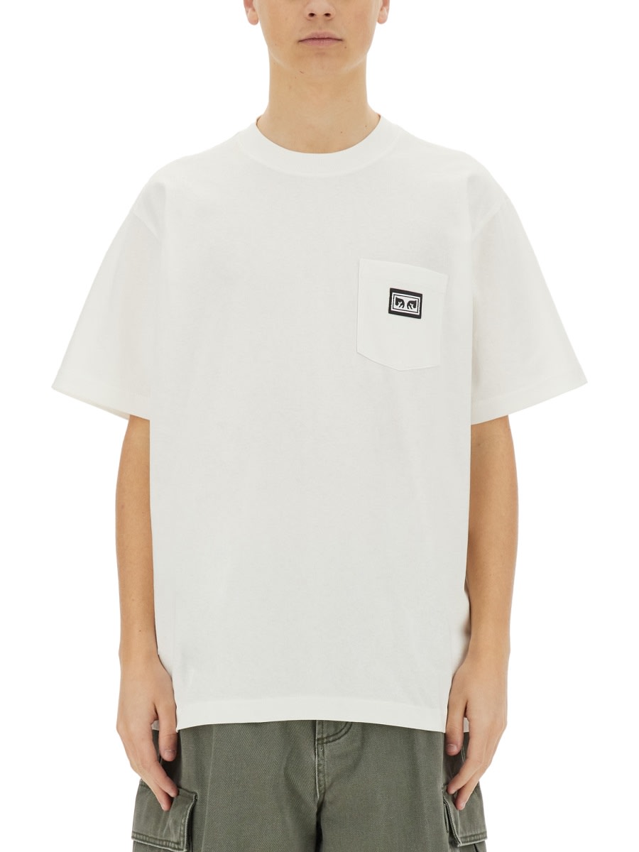Obey eyes T-shirt With Pocket