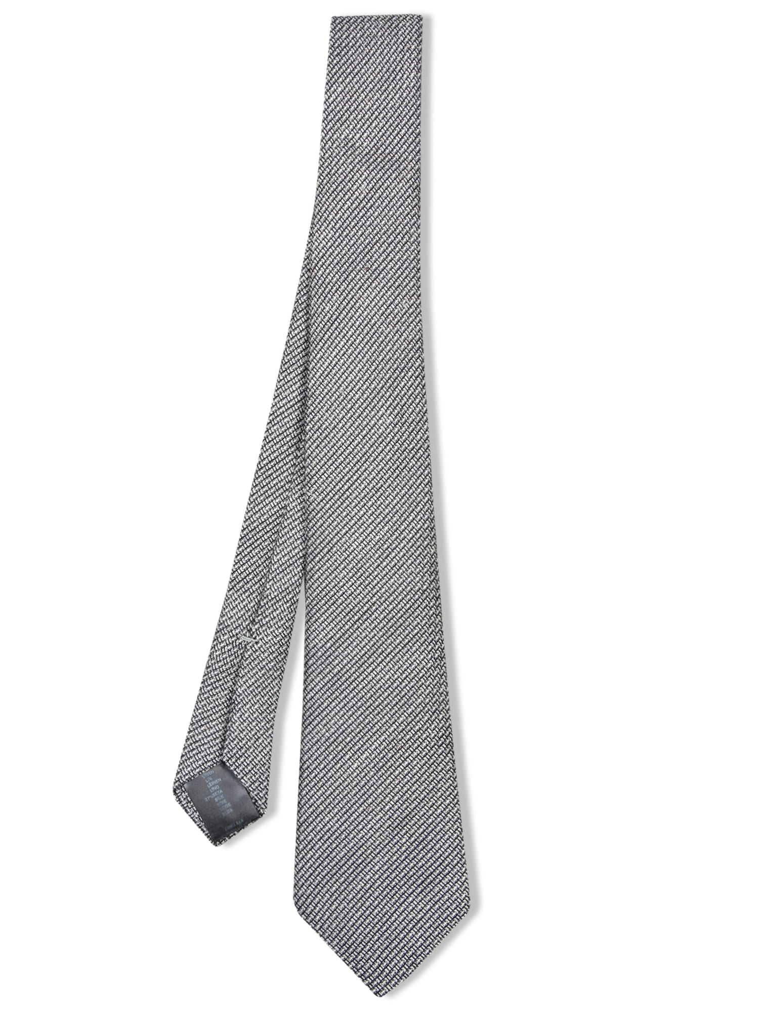 Canali Silk Wave Grey Tie