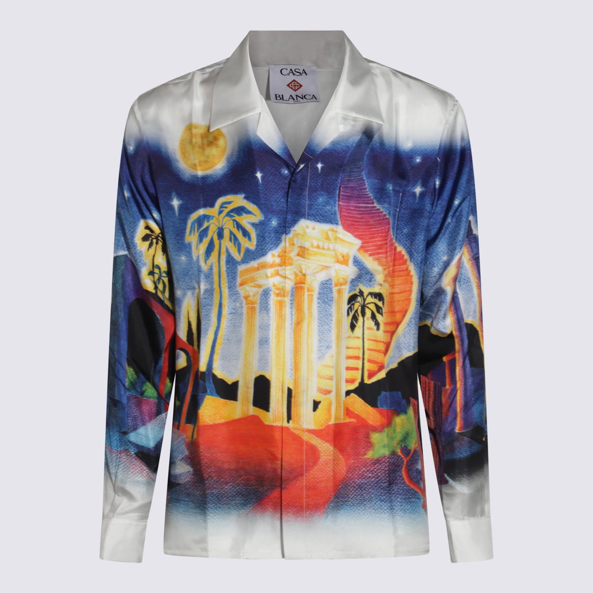 Casablanca Multicolor Silk Shirt