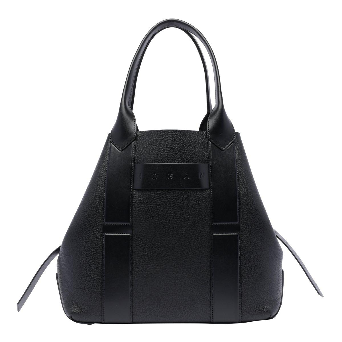 Hogan Script Medium Shopping Bag