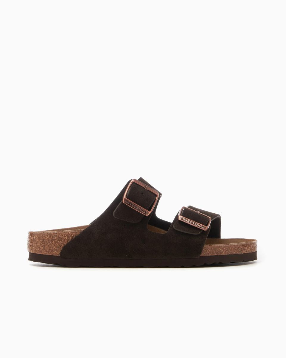 Birkenstock Arizona 摩卡棕 反绒皮鞋