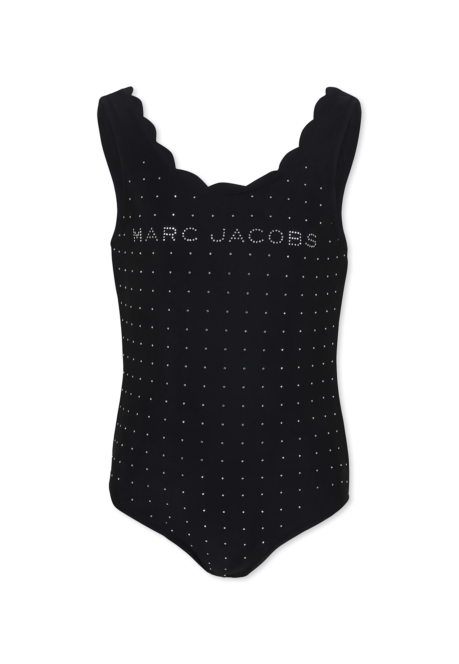 Marc Jacobs Black Swimsuit For Girl With Logo