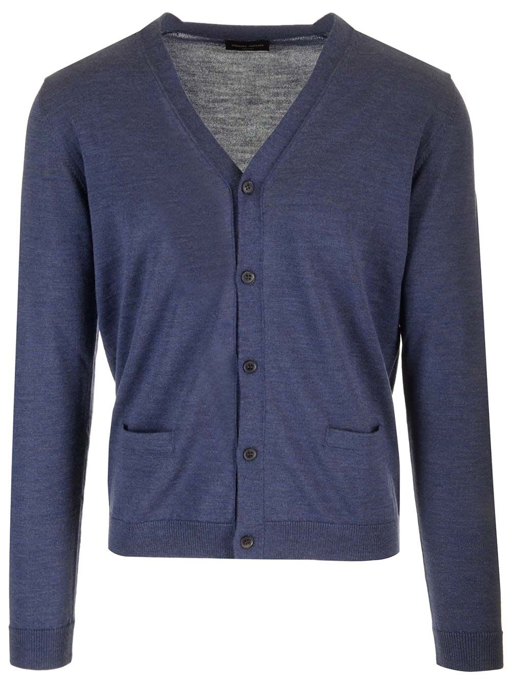 Roberto Collina Merino Wool Cardigan