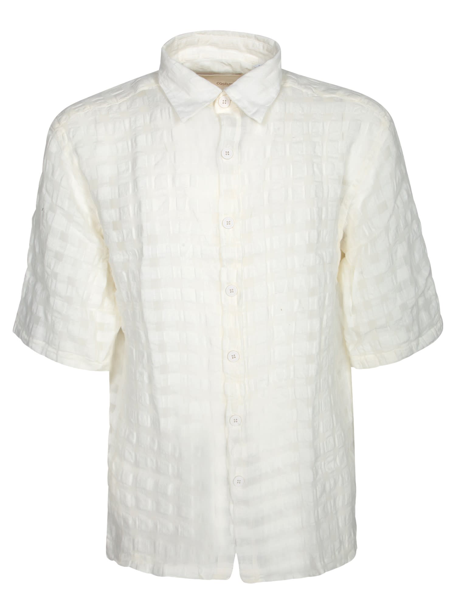 costumein White Linen Shirt