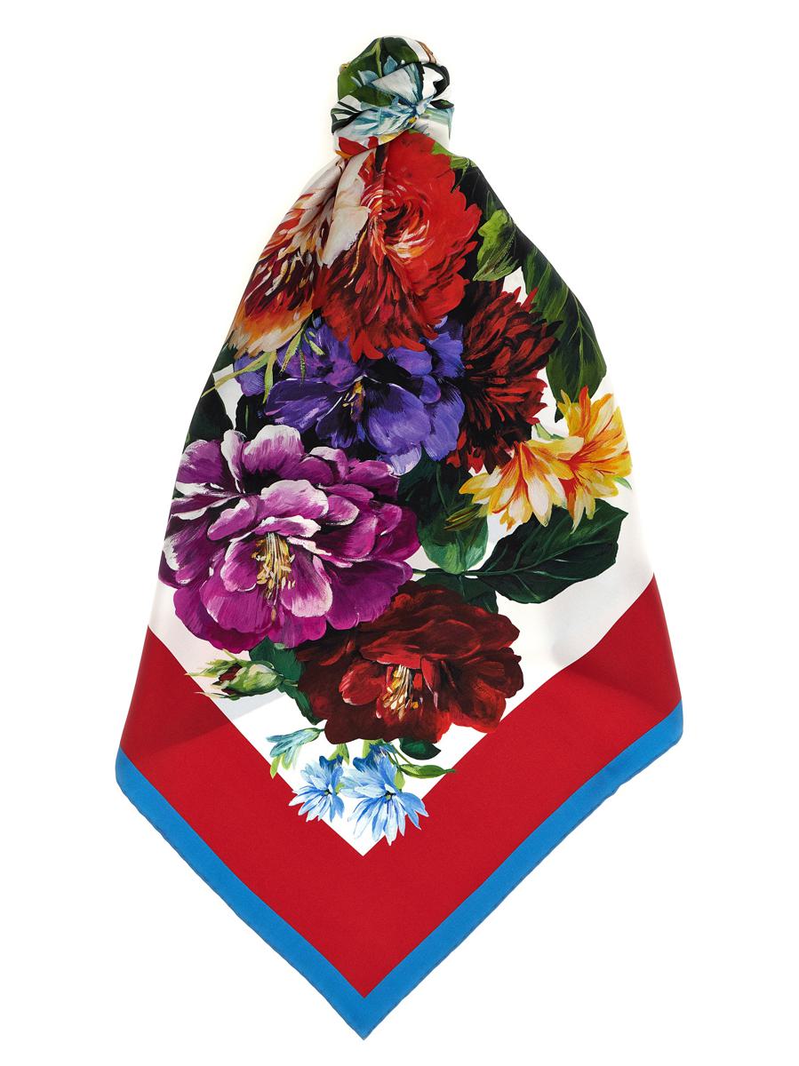 Dolce & Gabbana 花卉印花围巾