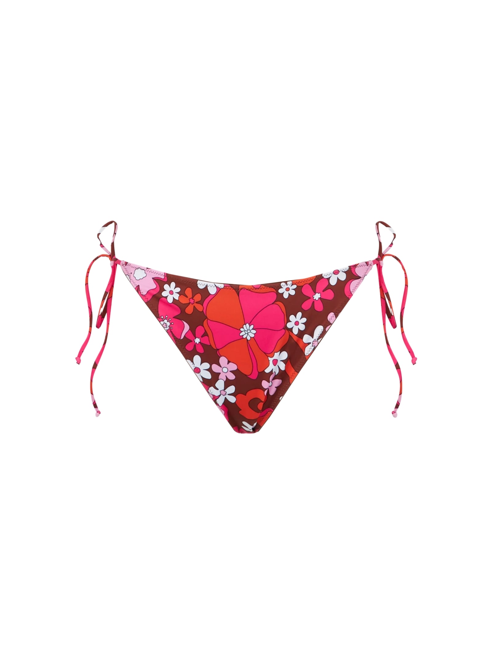 MC2 Saint Barth Woman Swim Briefs With Flower Print