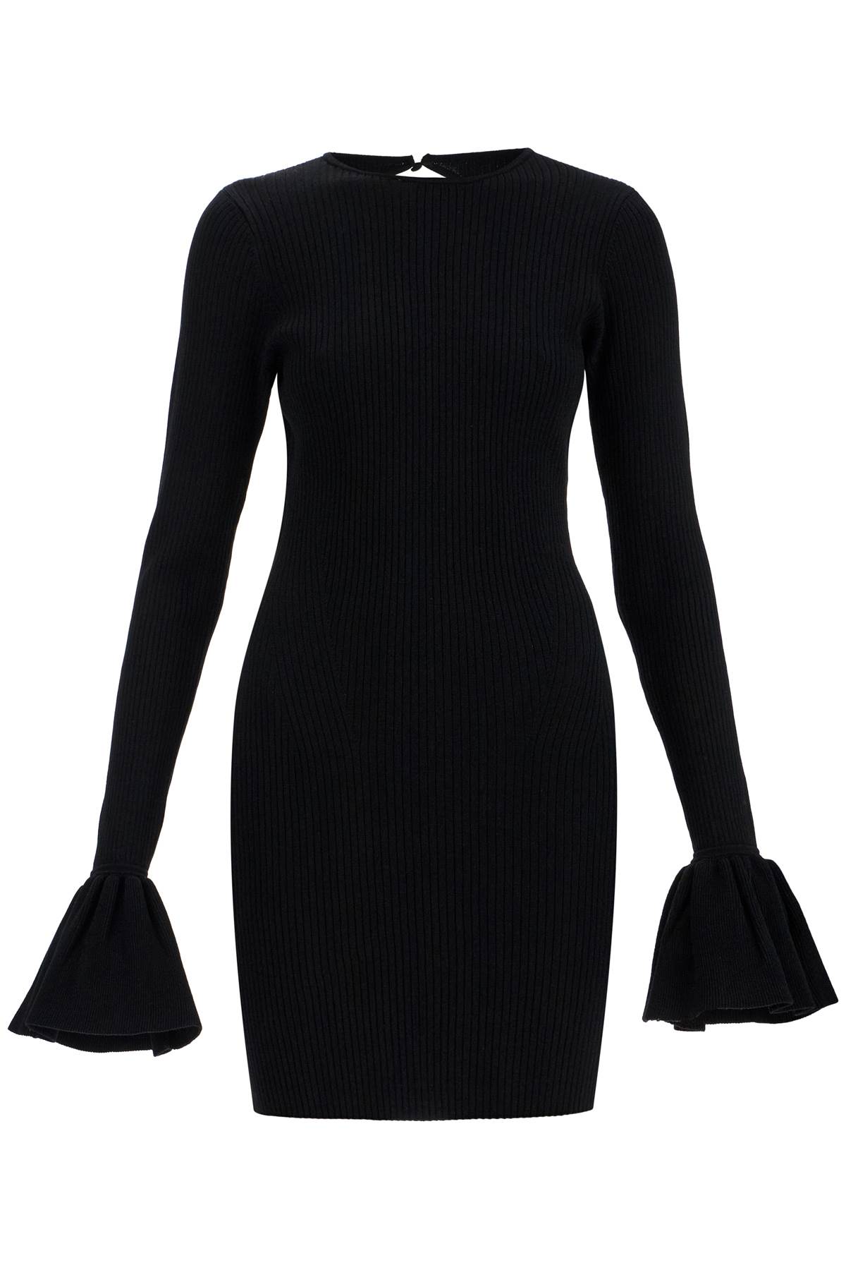 Rotate by Birger Christensen Ribbed Knit Mini Dress