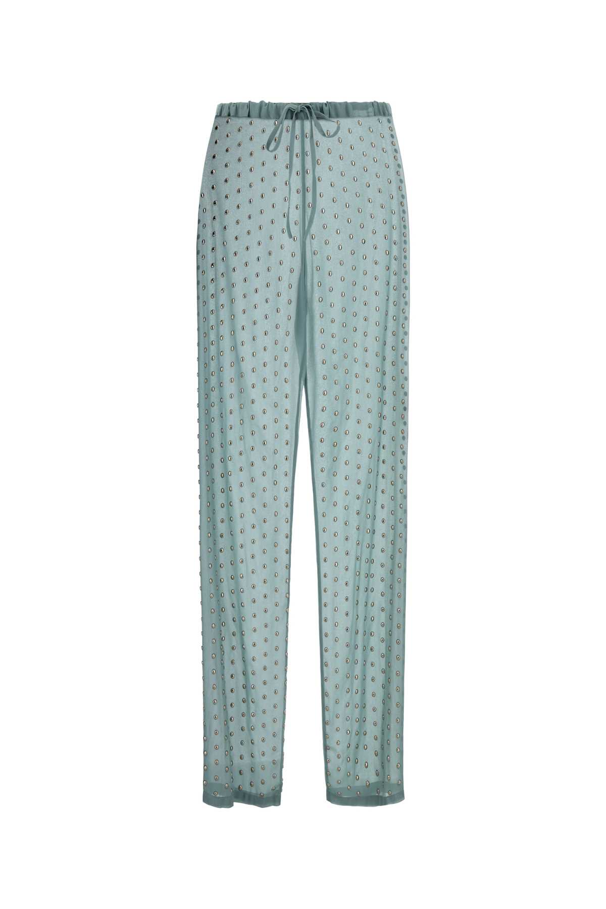 Dries Van Noten Powder Blue Crepe Pachas Pant