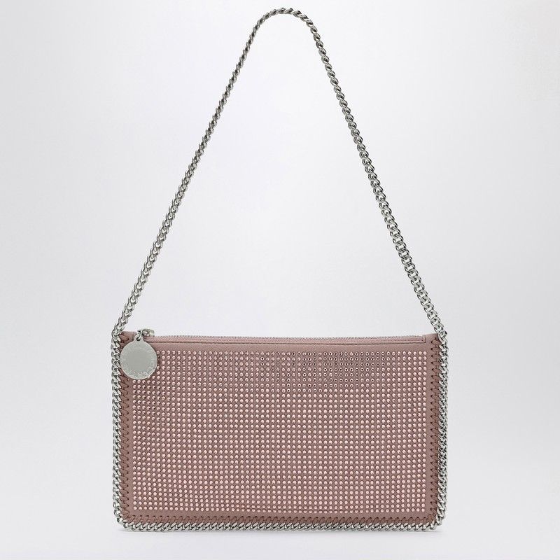 Stella McCartney Falabella Clutch Shoulder Bag With Rhinestones