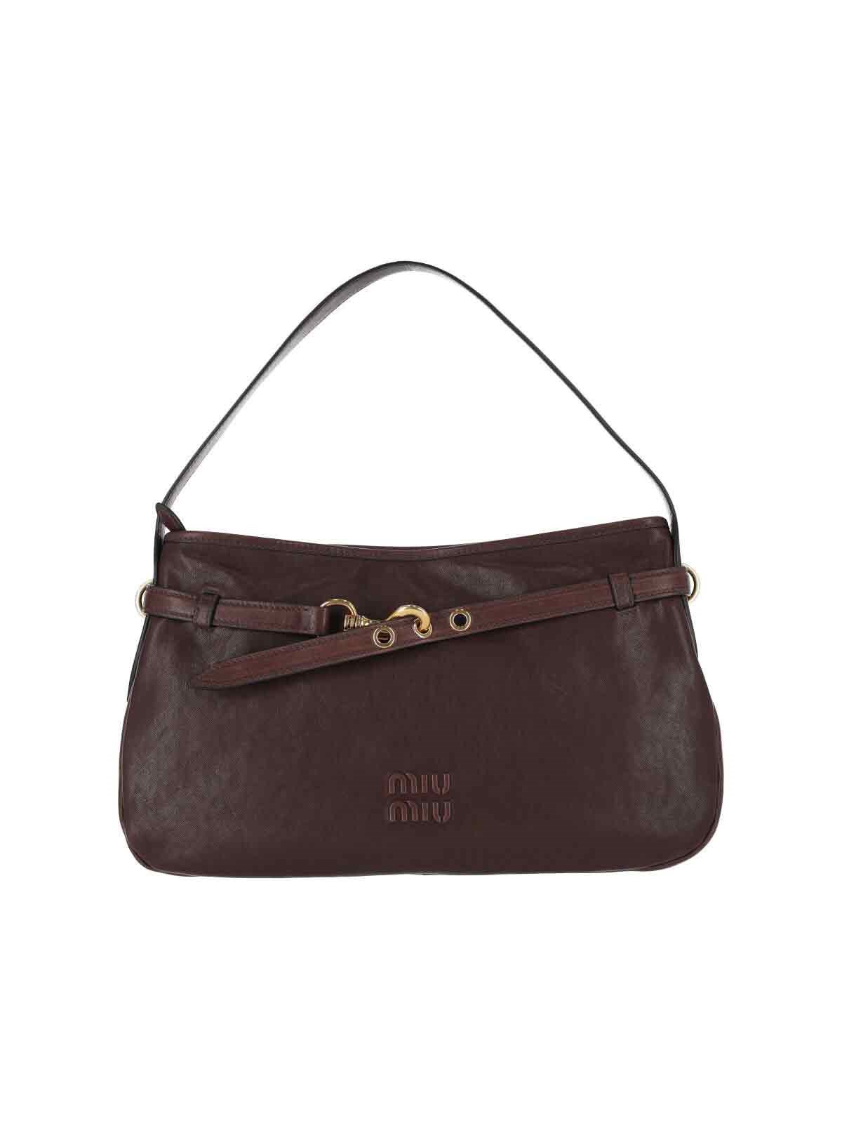 miu miu Medium Shoulder Bag "Aventure"