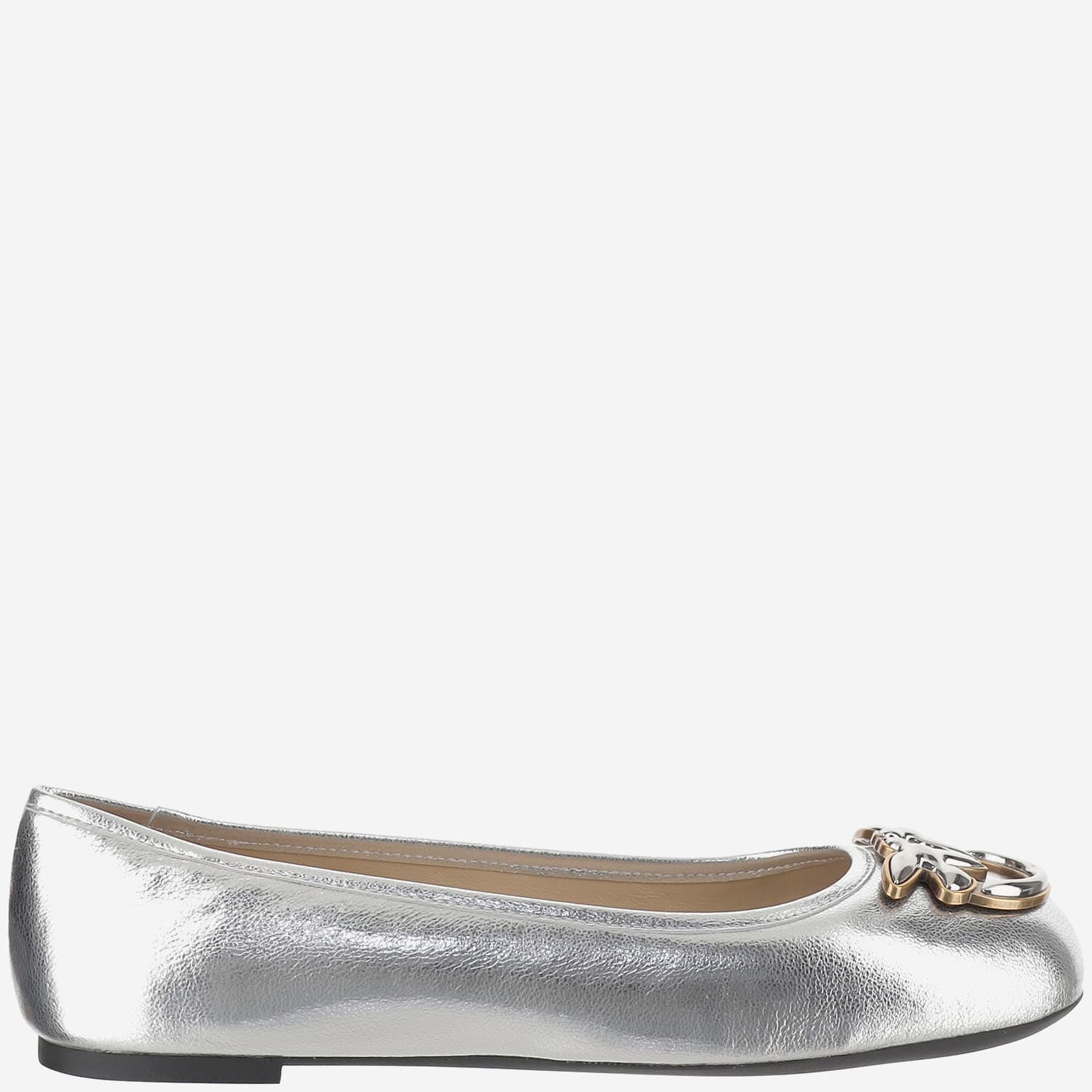 Pinko Joy Leather Ballet Flats