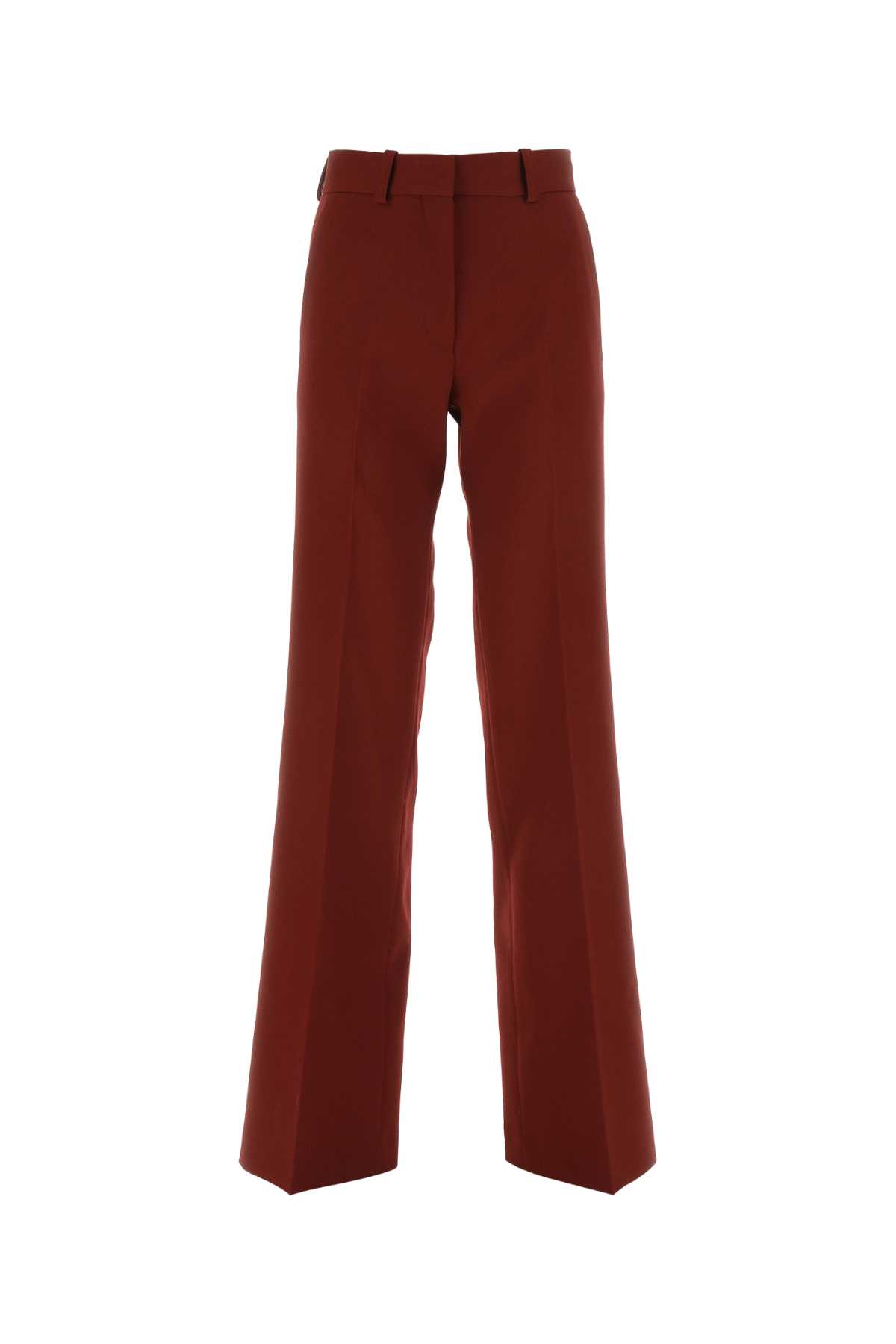 Quira Bordeaux Wool Pant