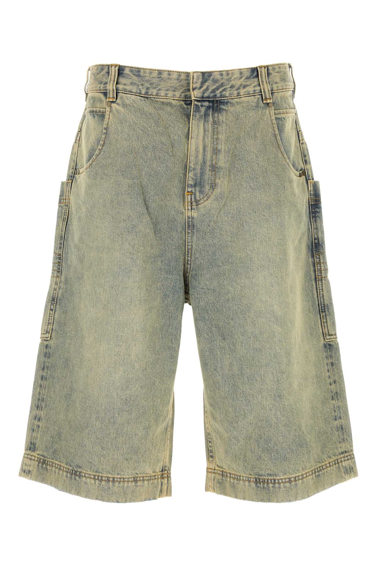 Entire Studios Denim Bermuda Shorts
