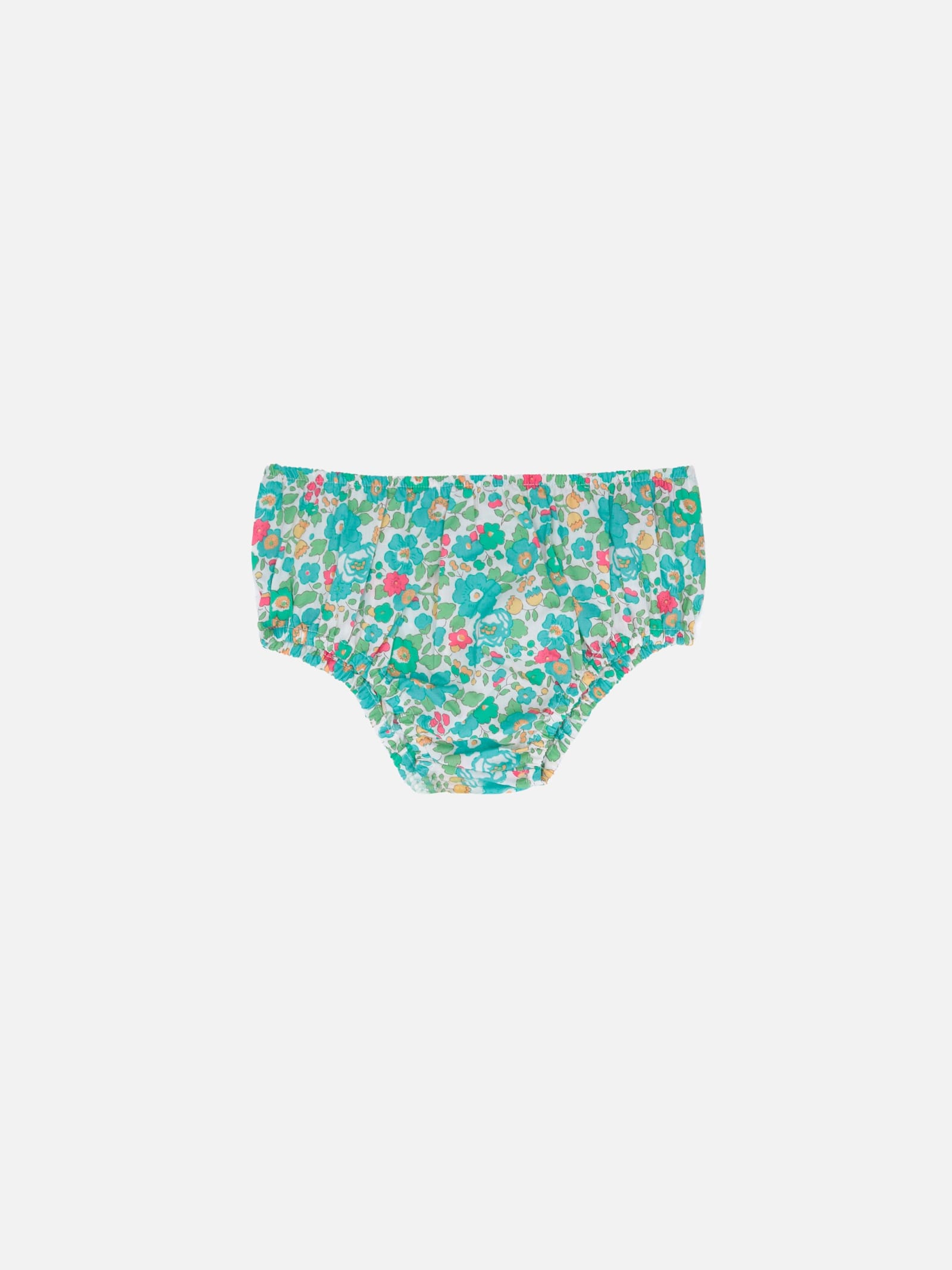 MC2 Saint Barth Infant Bloomers Pimmy With Betsy Print Made With Liberty Fabric