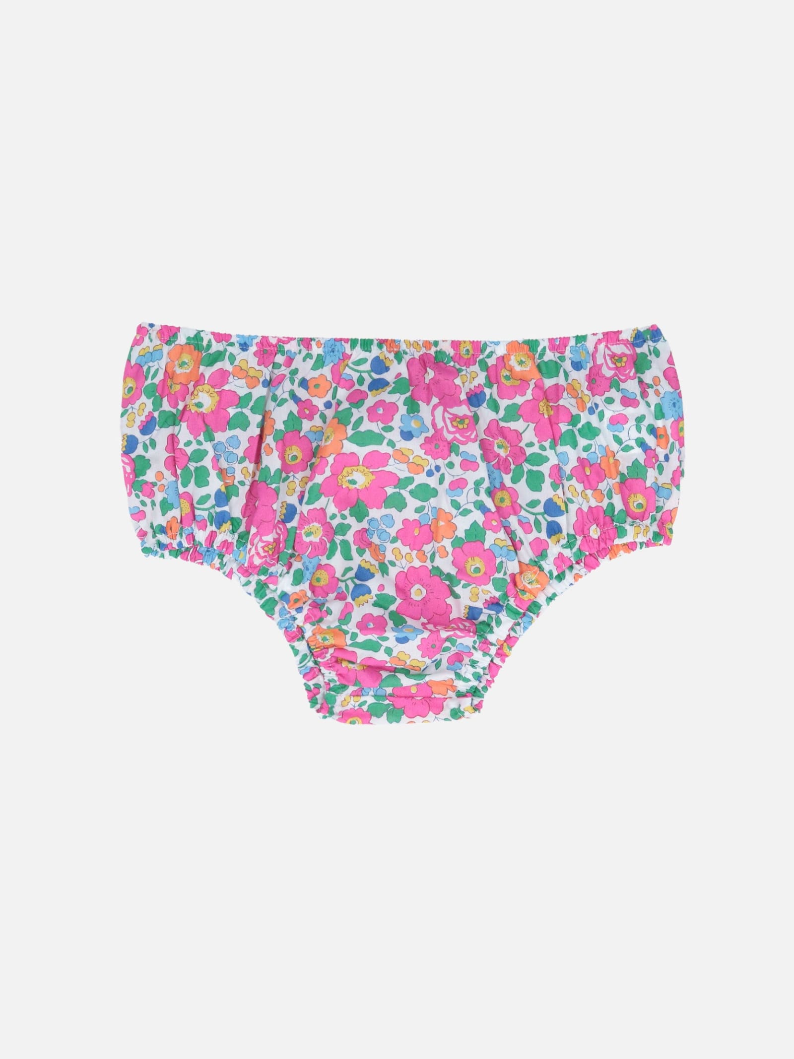 MC2 Saint Barth Infant Bloomers Pimmy With Betsy Print Made With Liberty Fabric