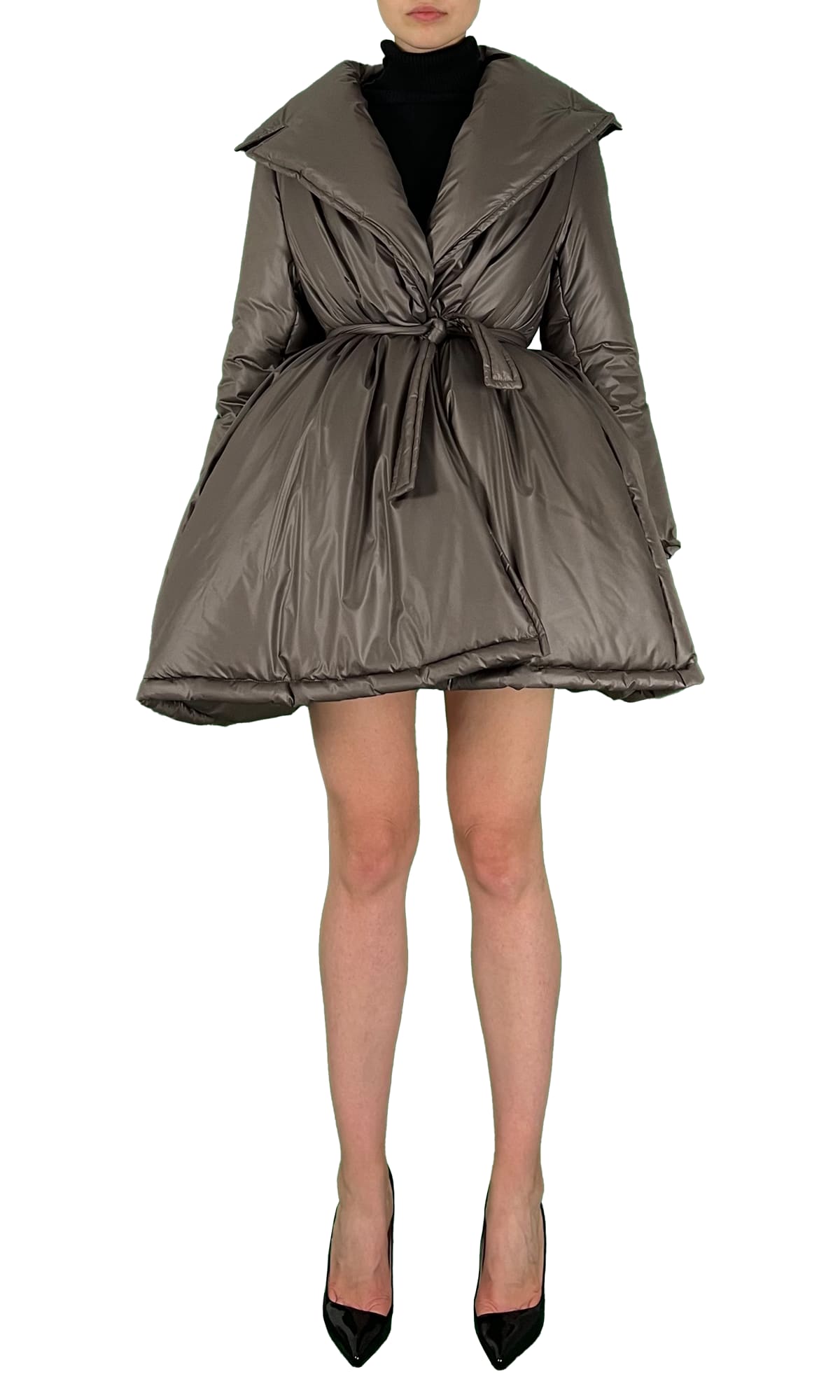 Sara Battaglia Duvet Coat