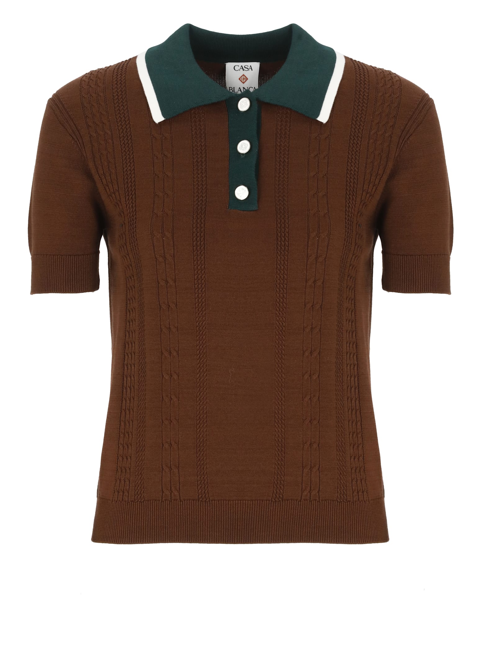 Casablanca Polo Shirt With Logo
