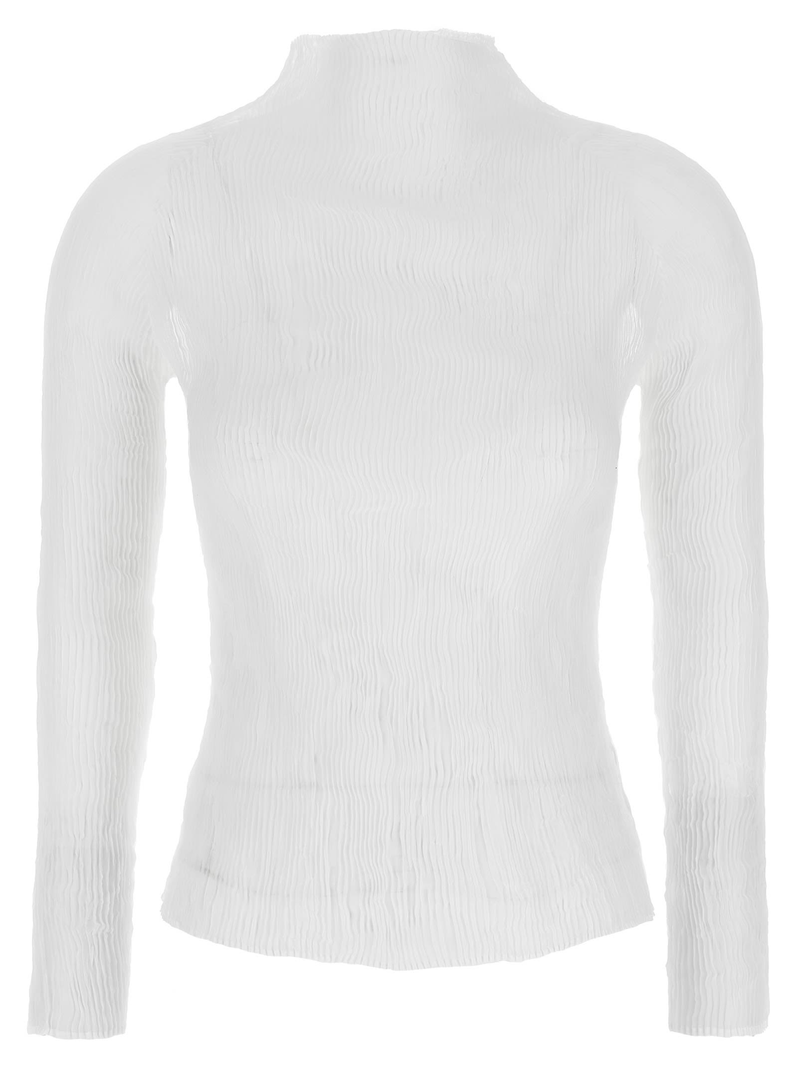 Issey Miyake chiffon Twist-56 Sweater