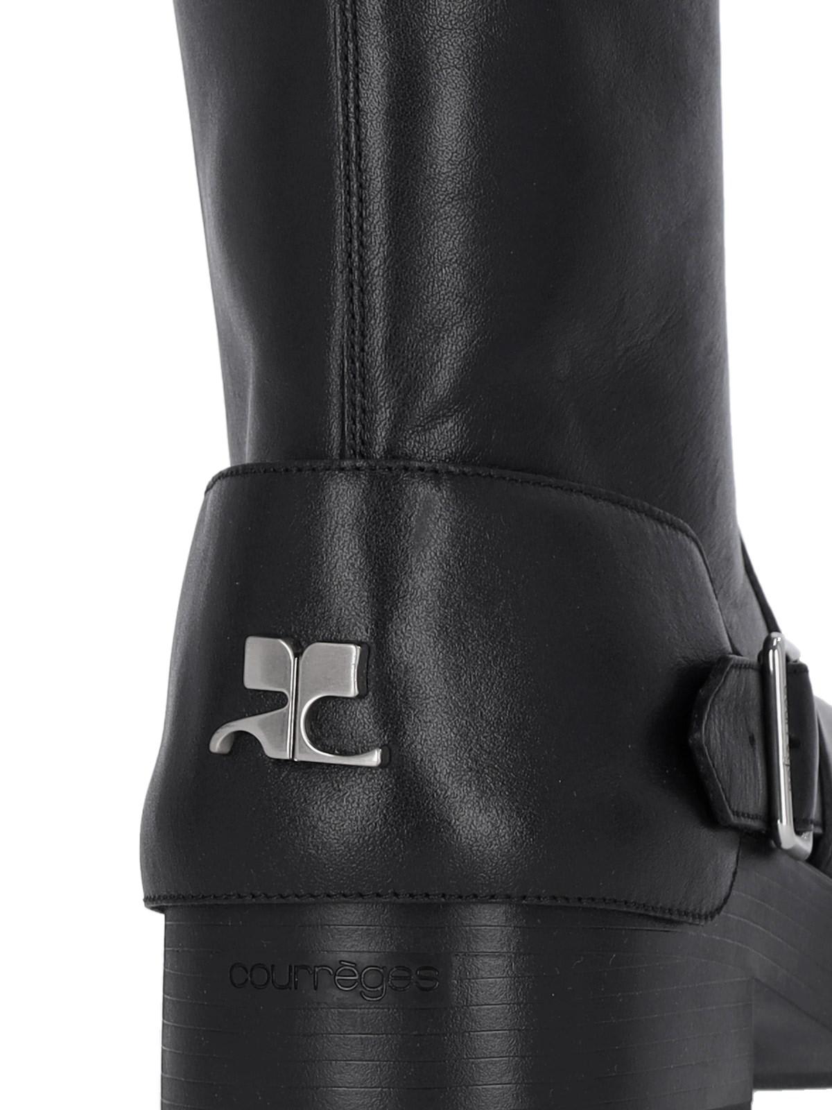 Courrèges Boots With americana Straps