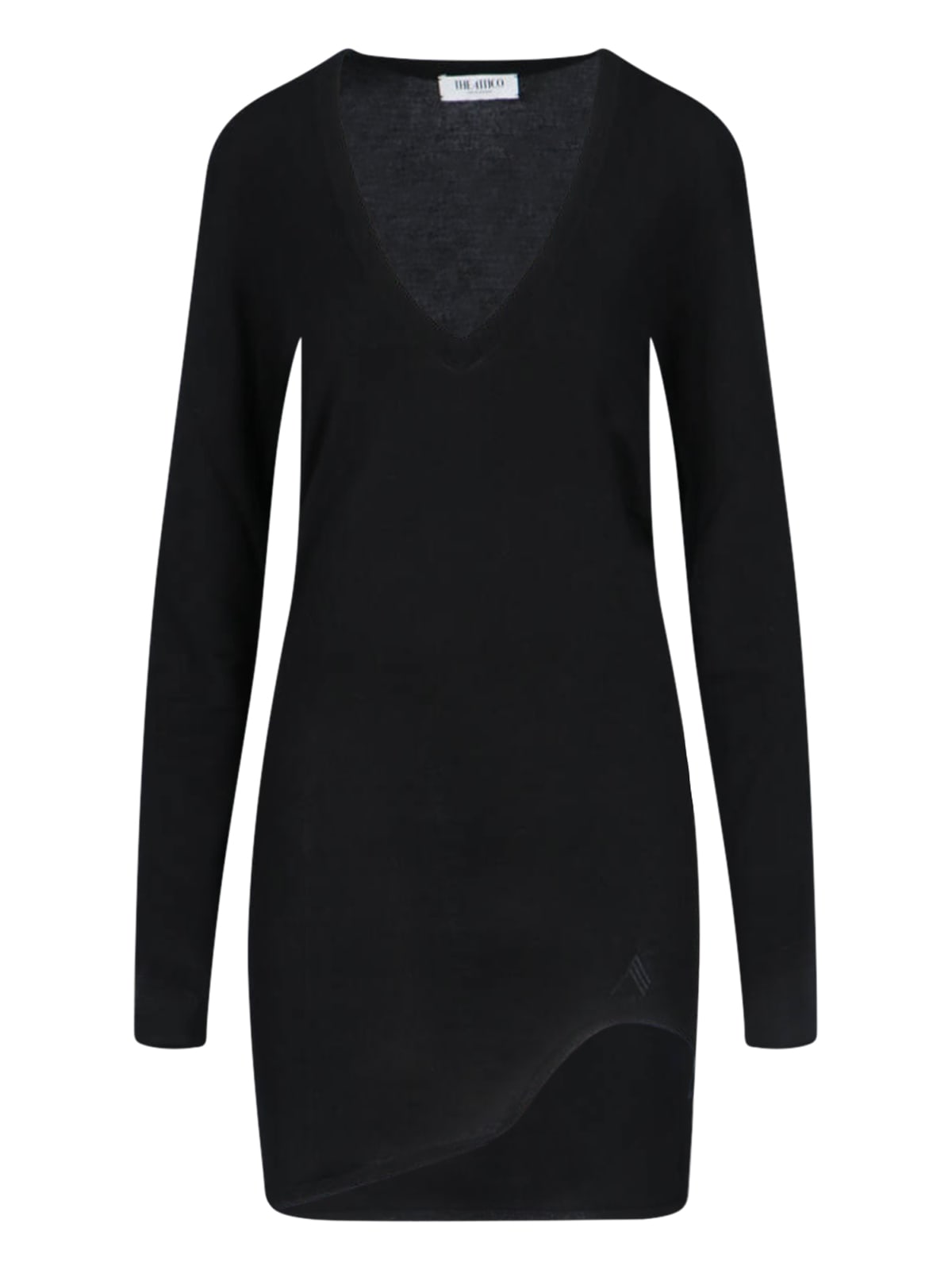 The Attico Asymmetrical Mini Dress