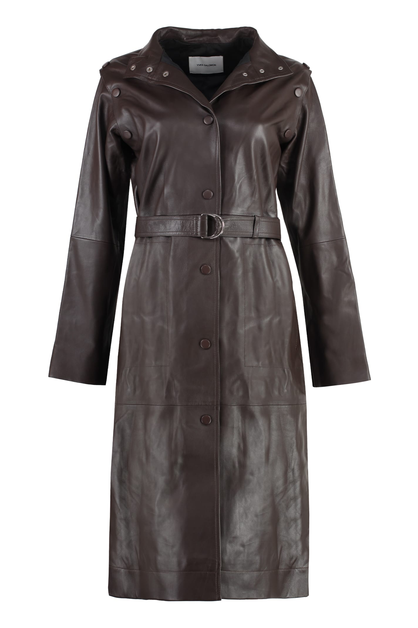 Yves Salomon Long Lambskin Jacket
