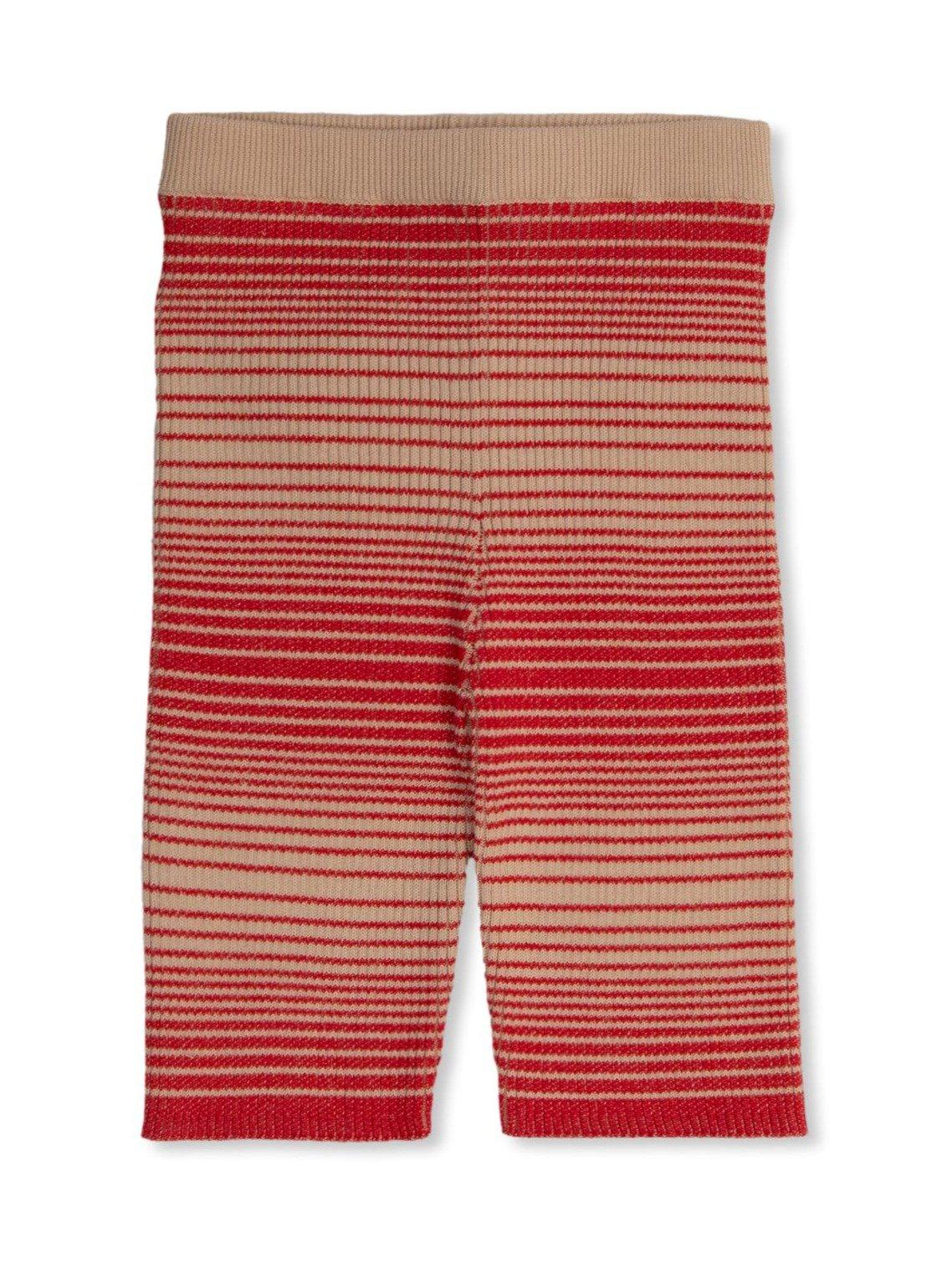 Gucci Logo Patch Striped Shorts