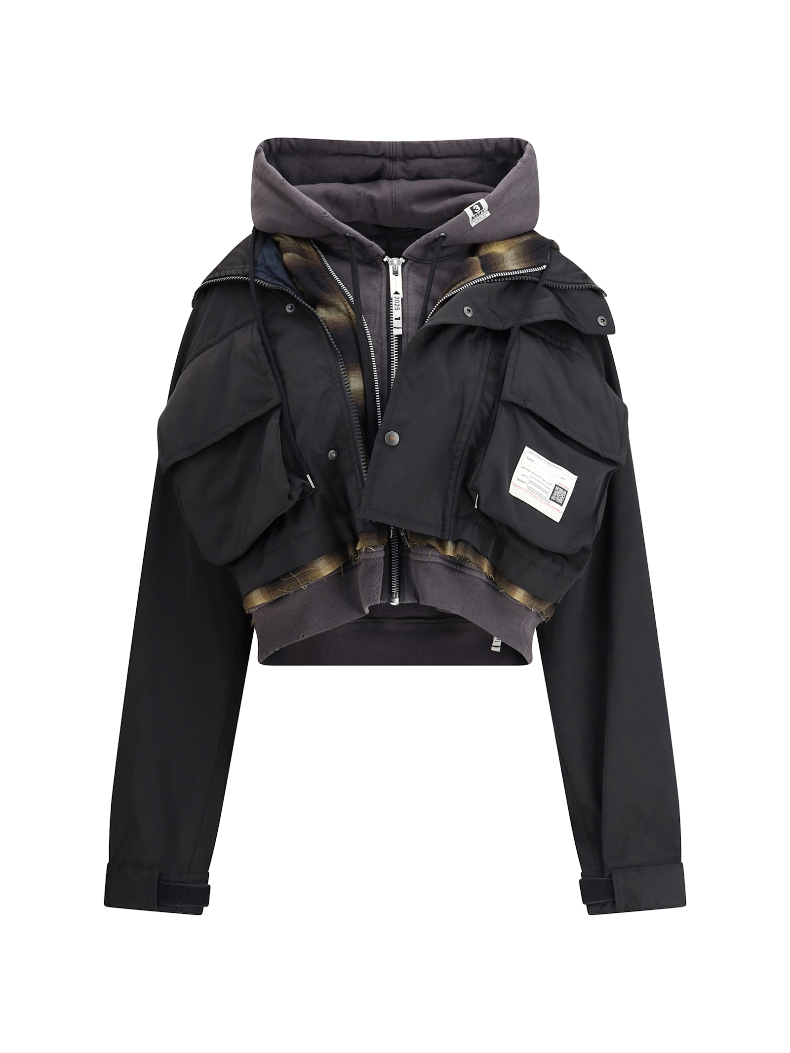 Mihara Yasuhiro Patchwork Design Jacket
