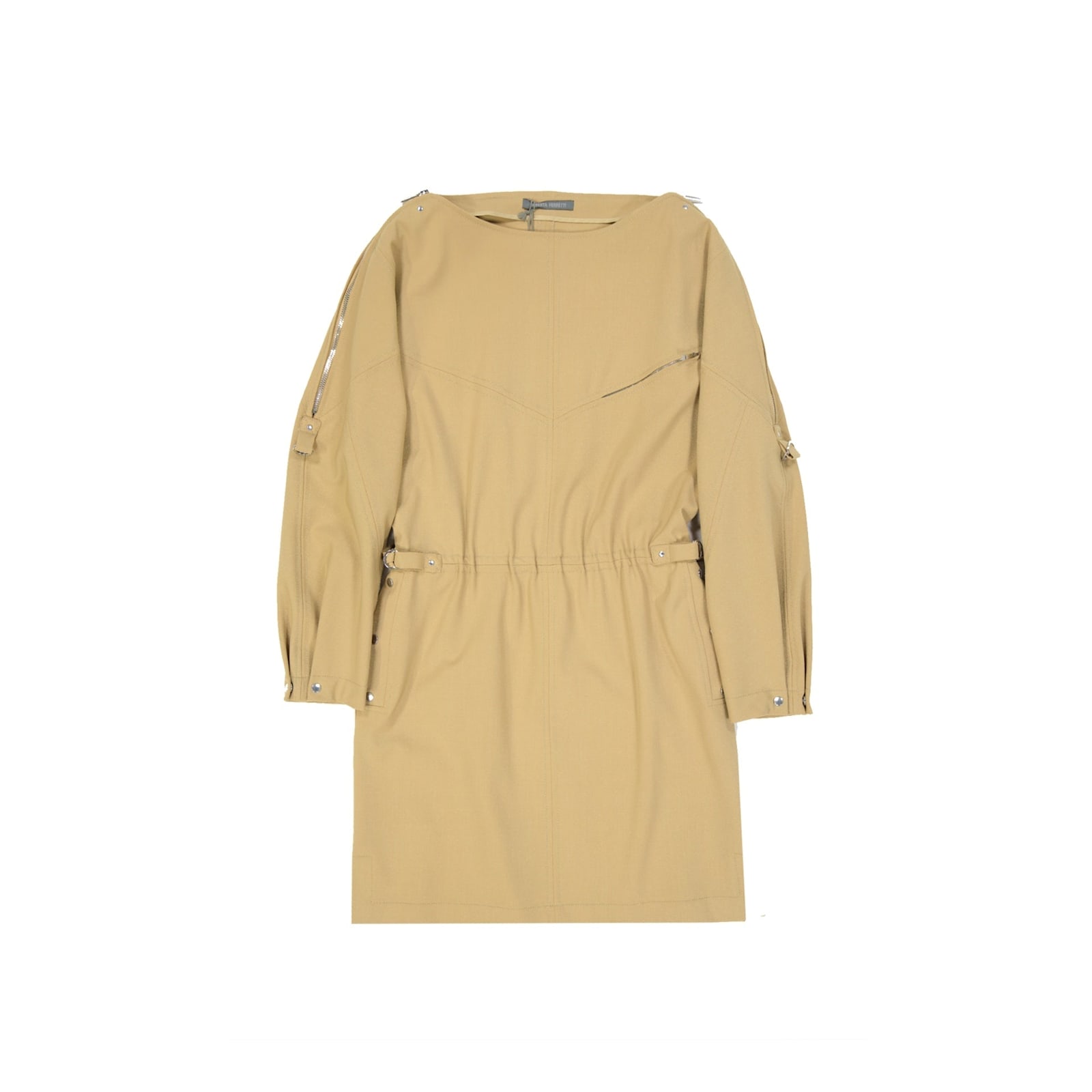 Alberta Ferretti 羊毛混纺迷你连衣裙