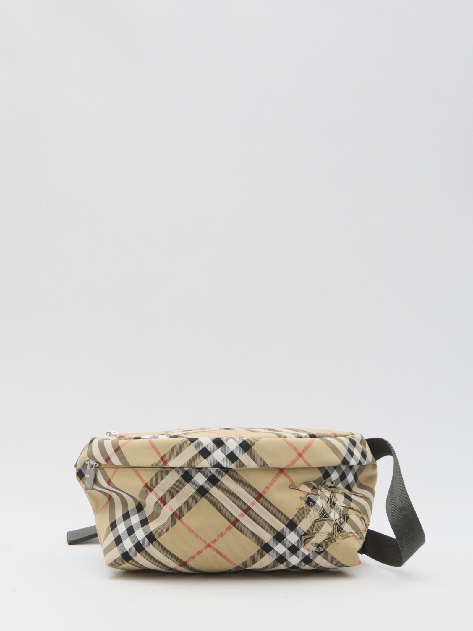 Burberry Check Logo Fanny Pack