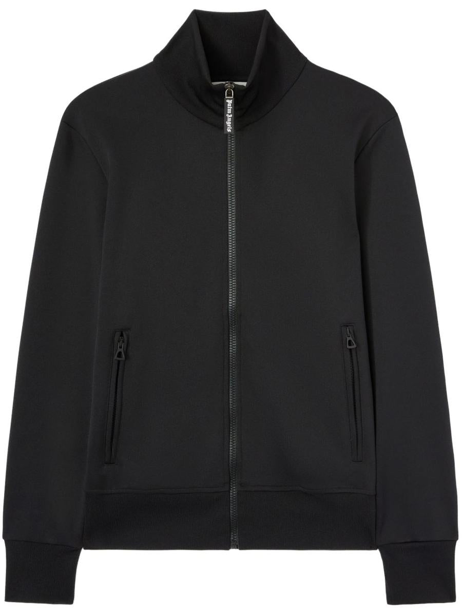Palm Angels Logo Zipped Track Jacket