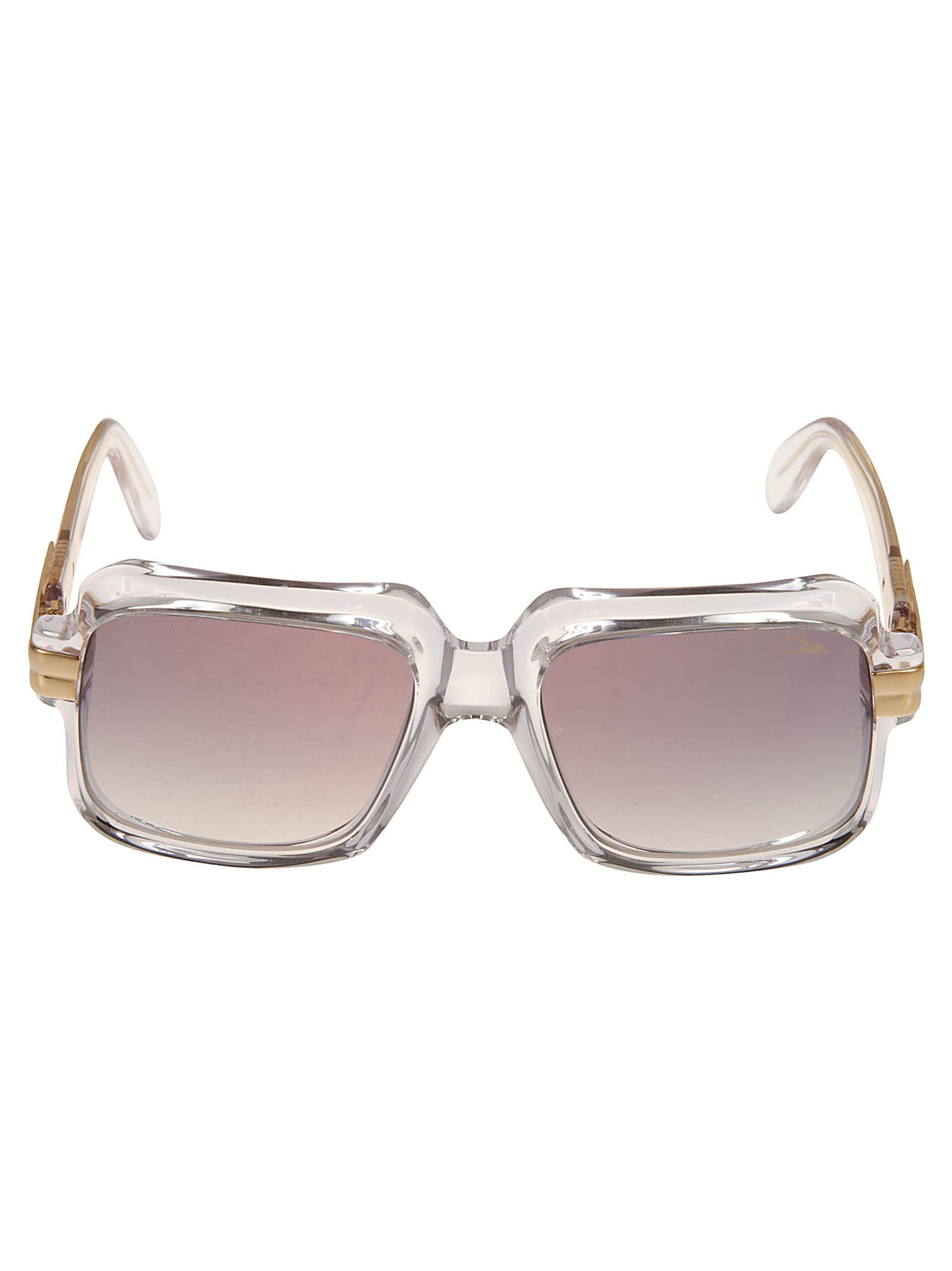 Cazal Square Transparent Frame Sunglasses