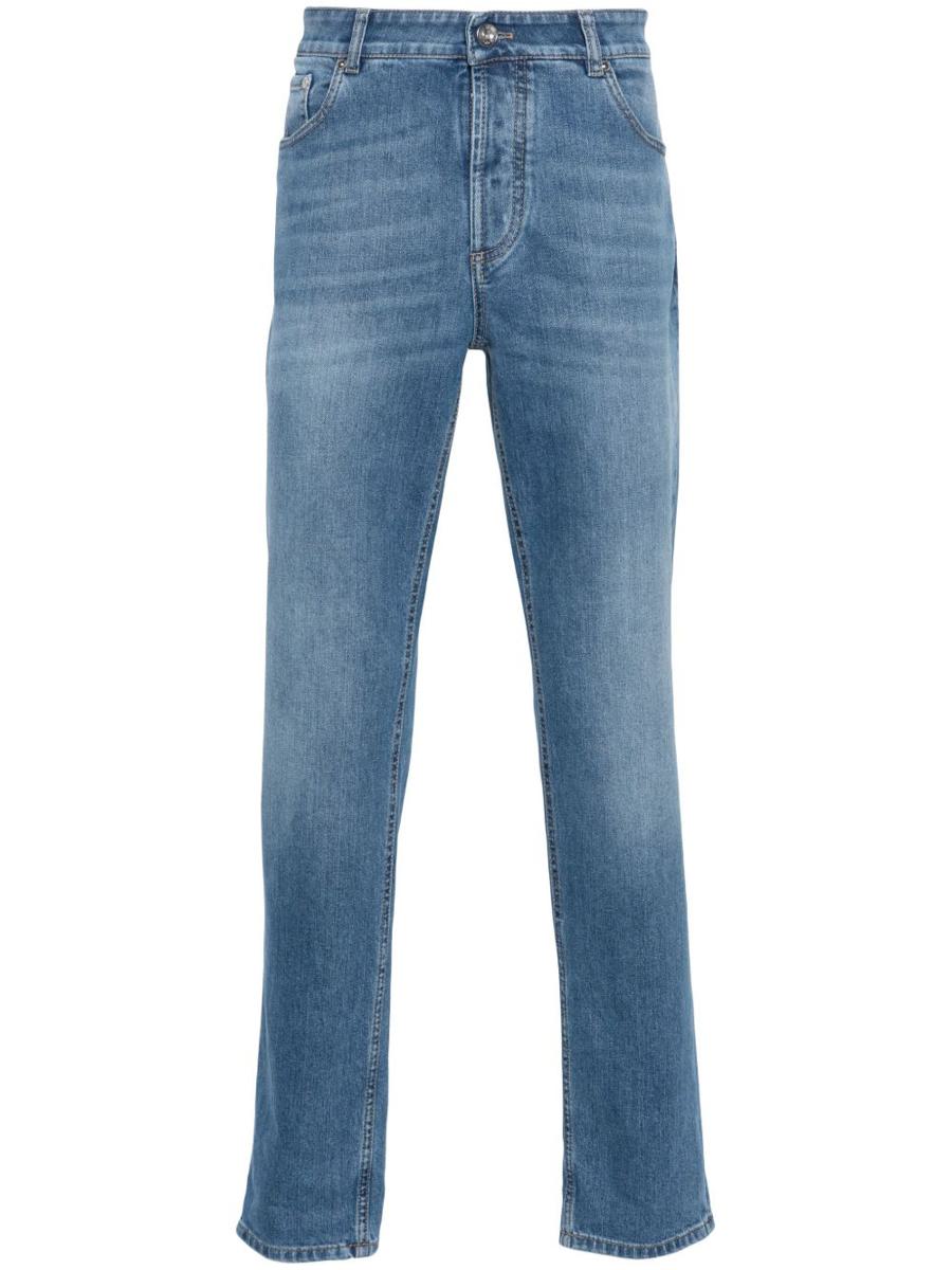 Brunello Cucinelli 牛仔棉牛仔裤