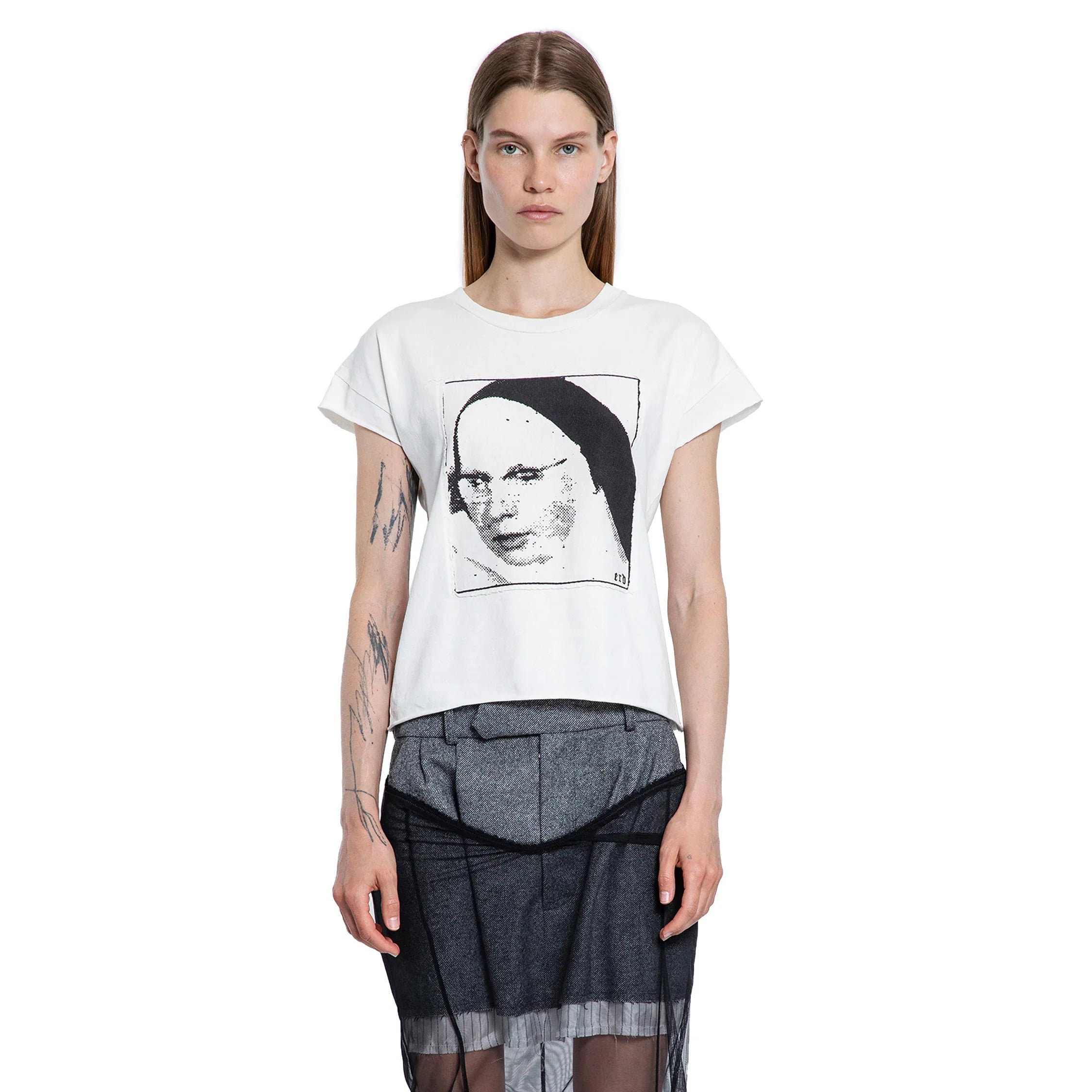 Nun Assemblage Baby Tee