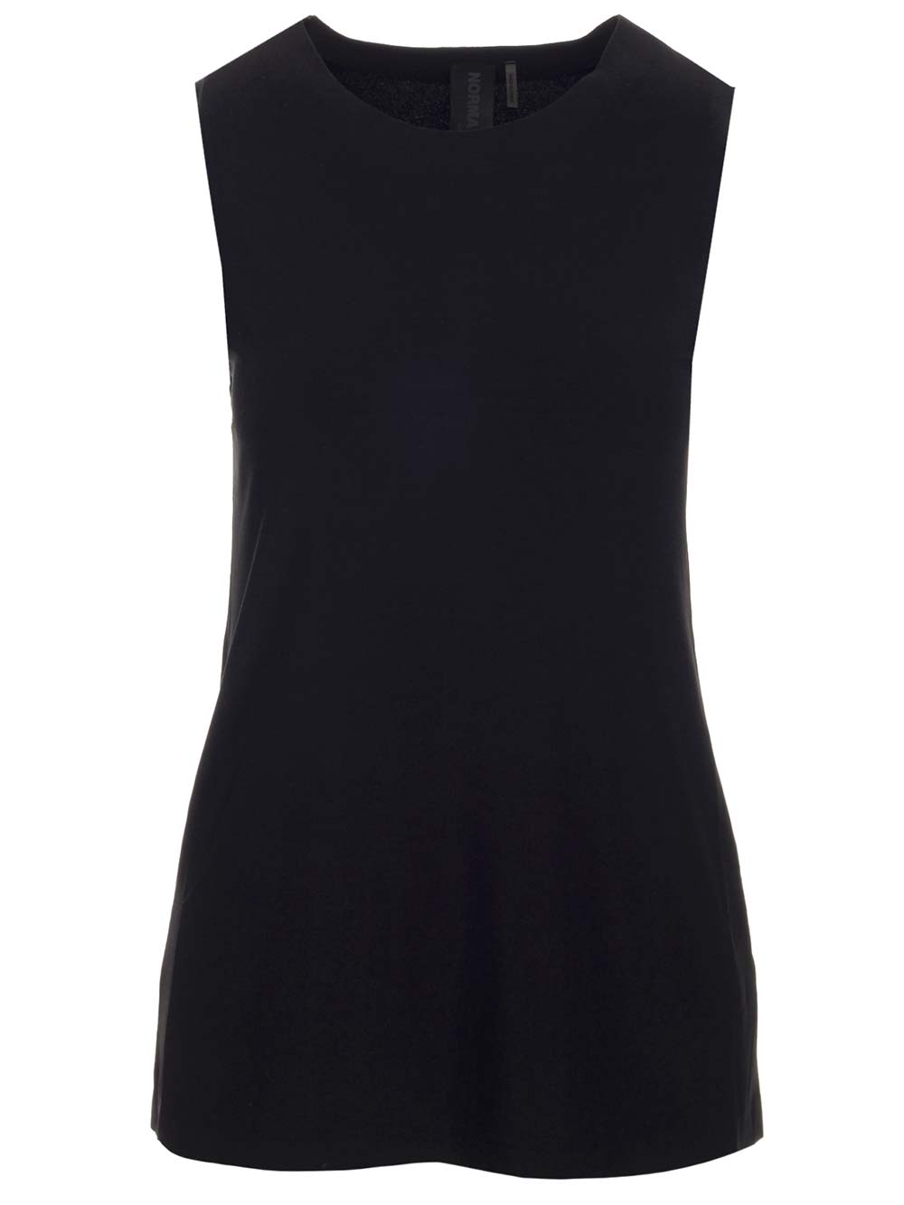 Norma Kamali Black Sleeveless Top