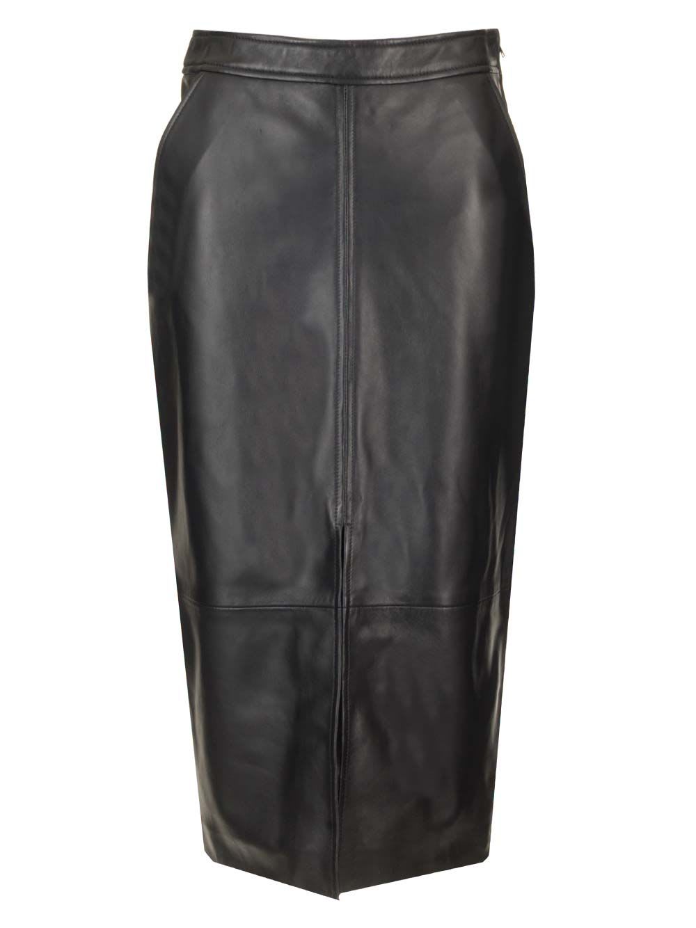 ARMA Leather Pencil Skirt arkina