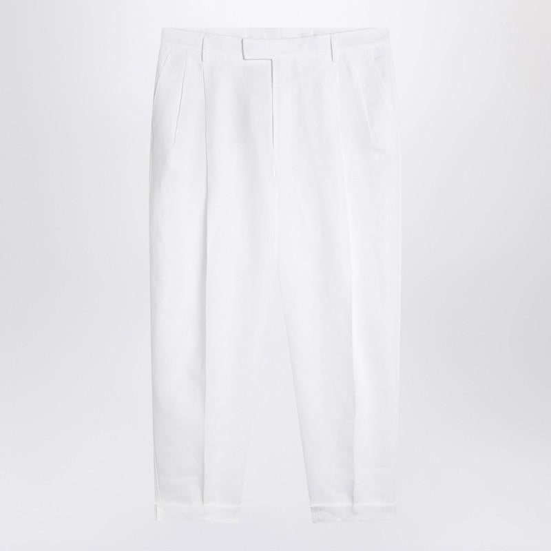 Dolce & Gabbana Linen-Blend Trousers