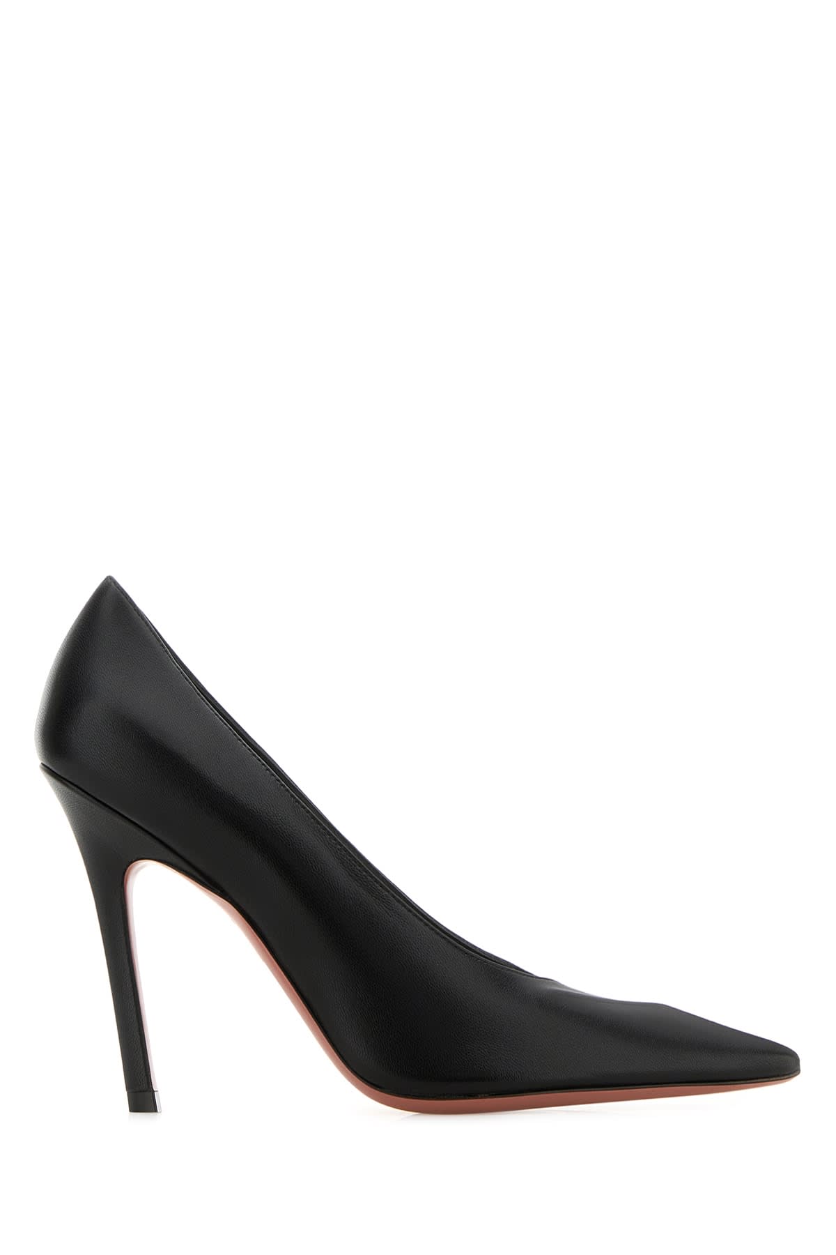 Amina Muaddi Christine Pump 100 Nappa Black 100