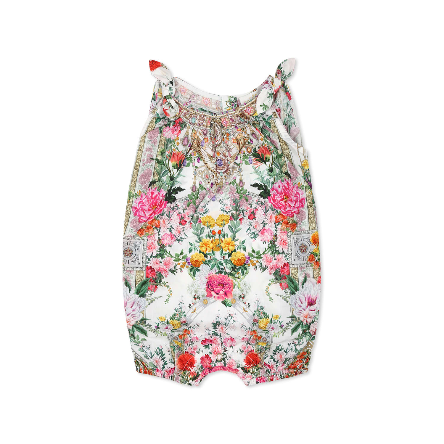 Camilla Ivory Babygrow For Baby Girl