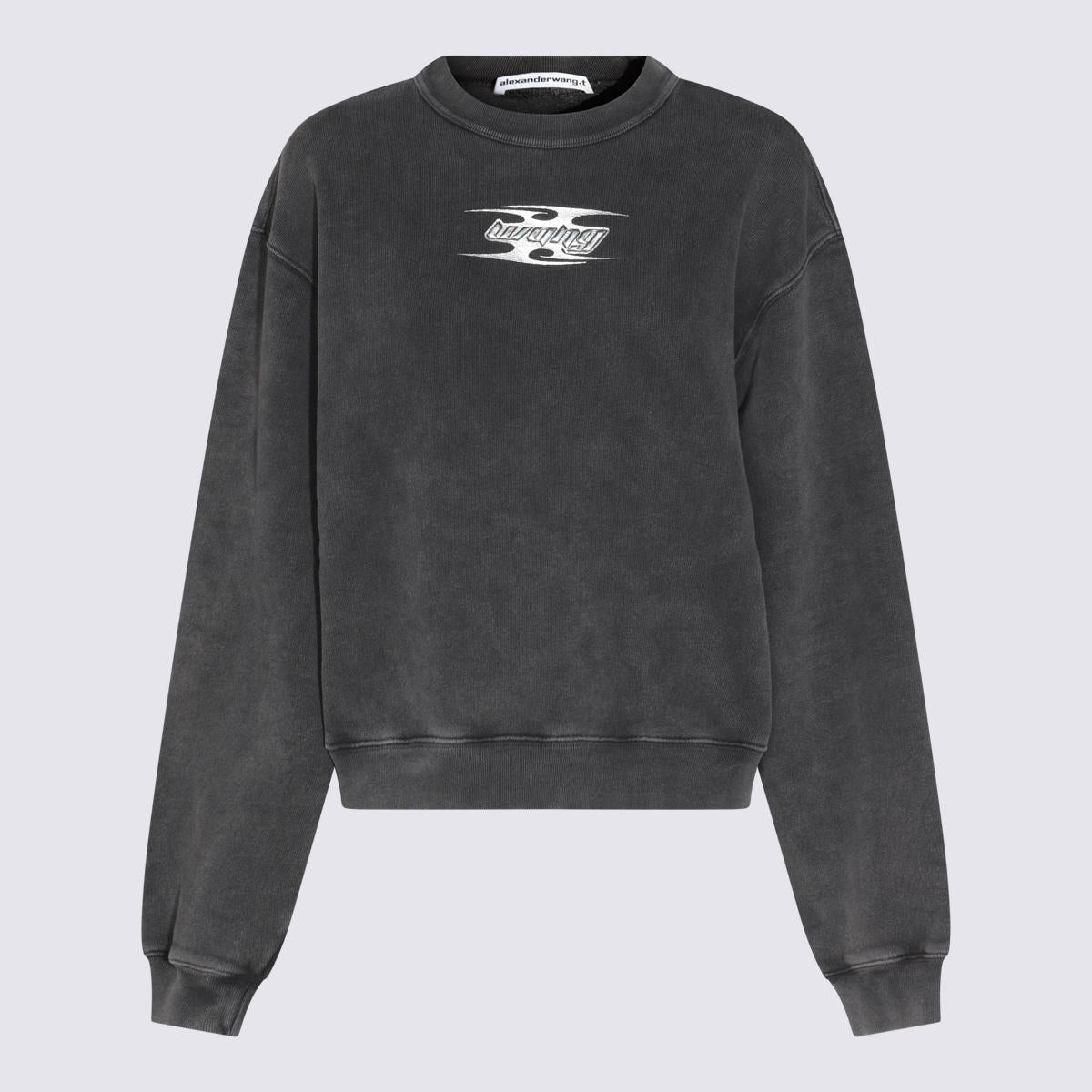 Alexander Wang Grey Cotton Sweatshirt