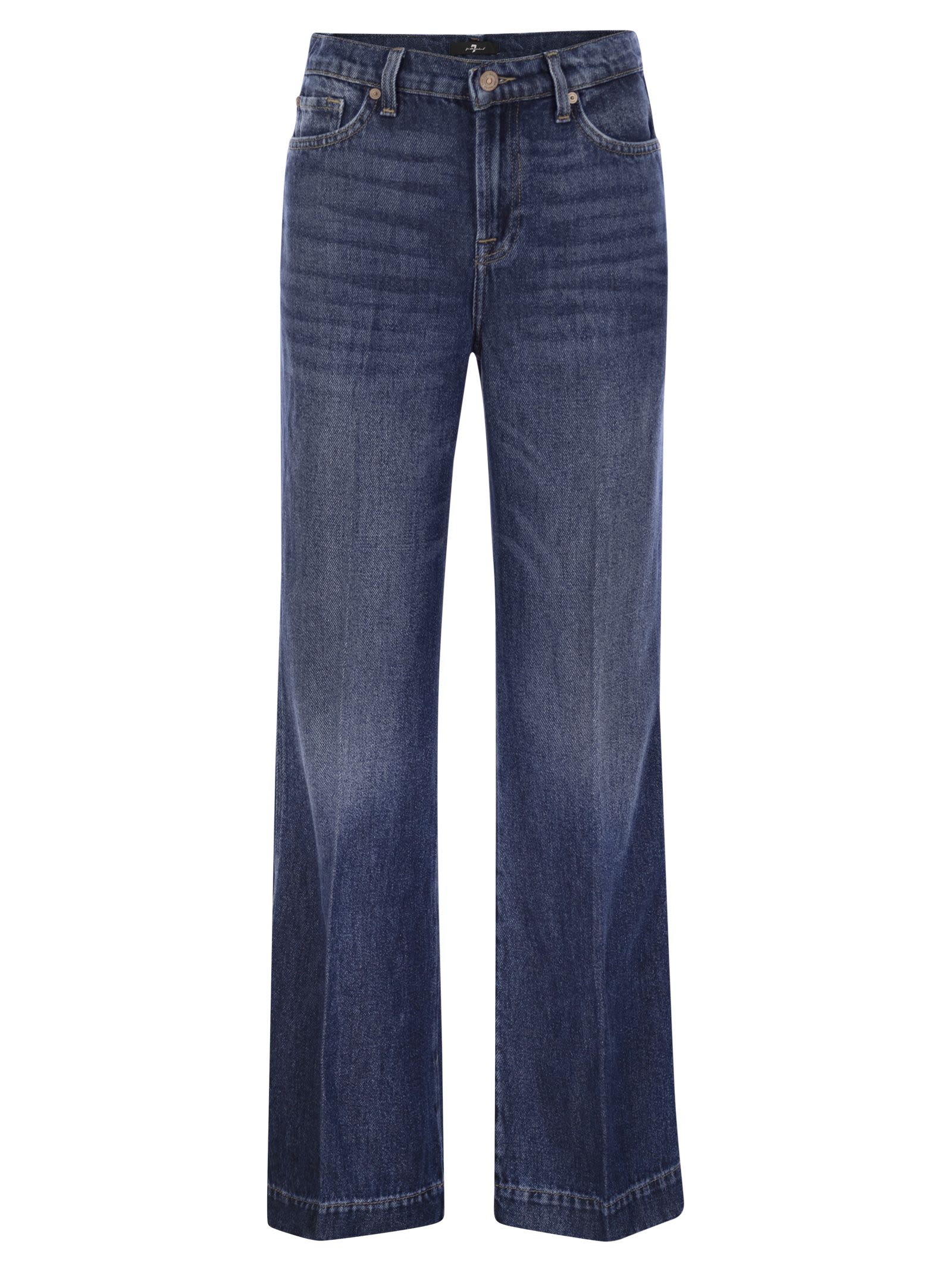7 For All Mankind Modern Dojo Tailorless - High Waisted Flared Jeans