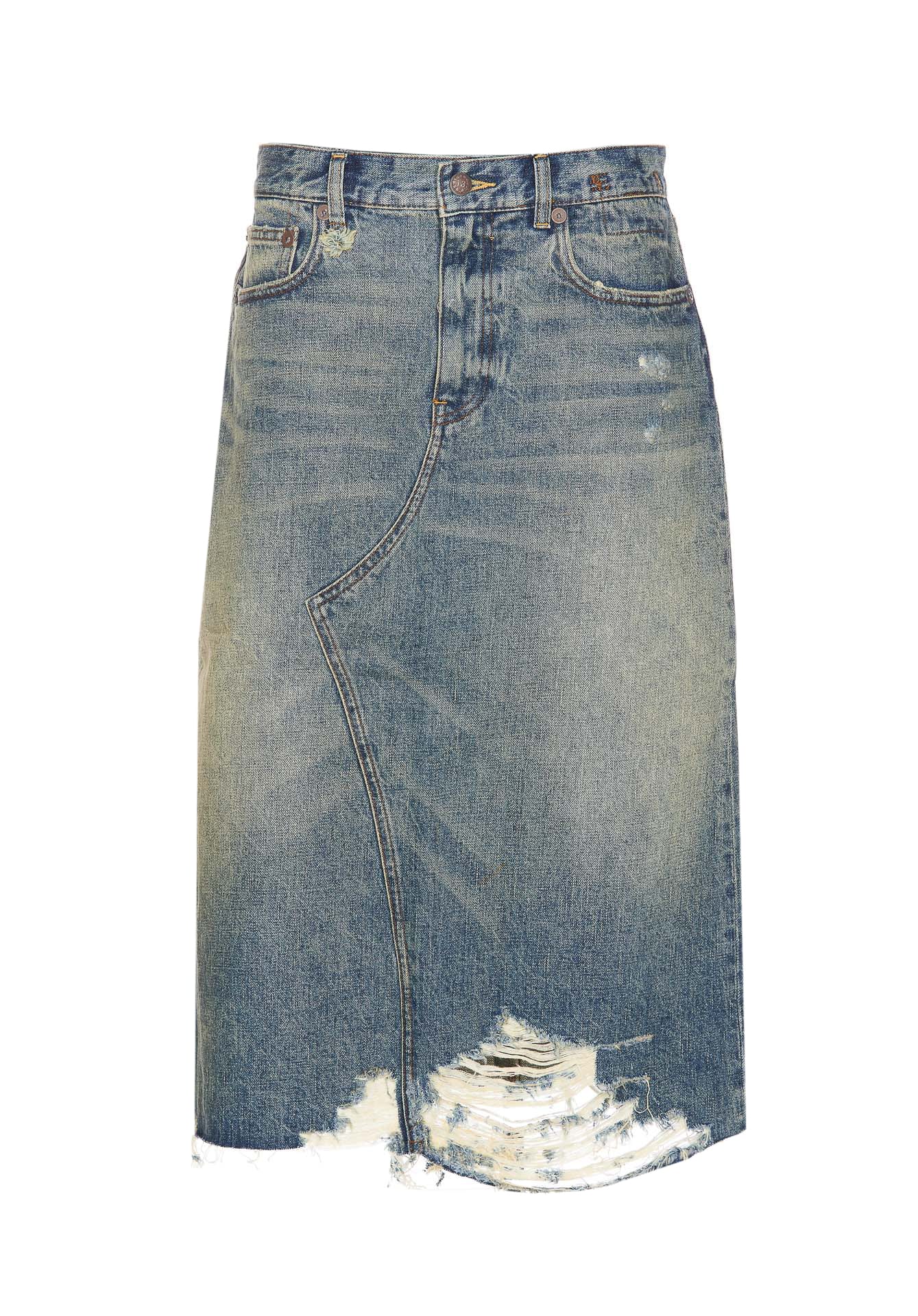 R13 Jesse Denim Skirt Skirt