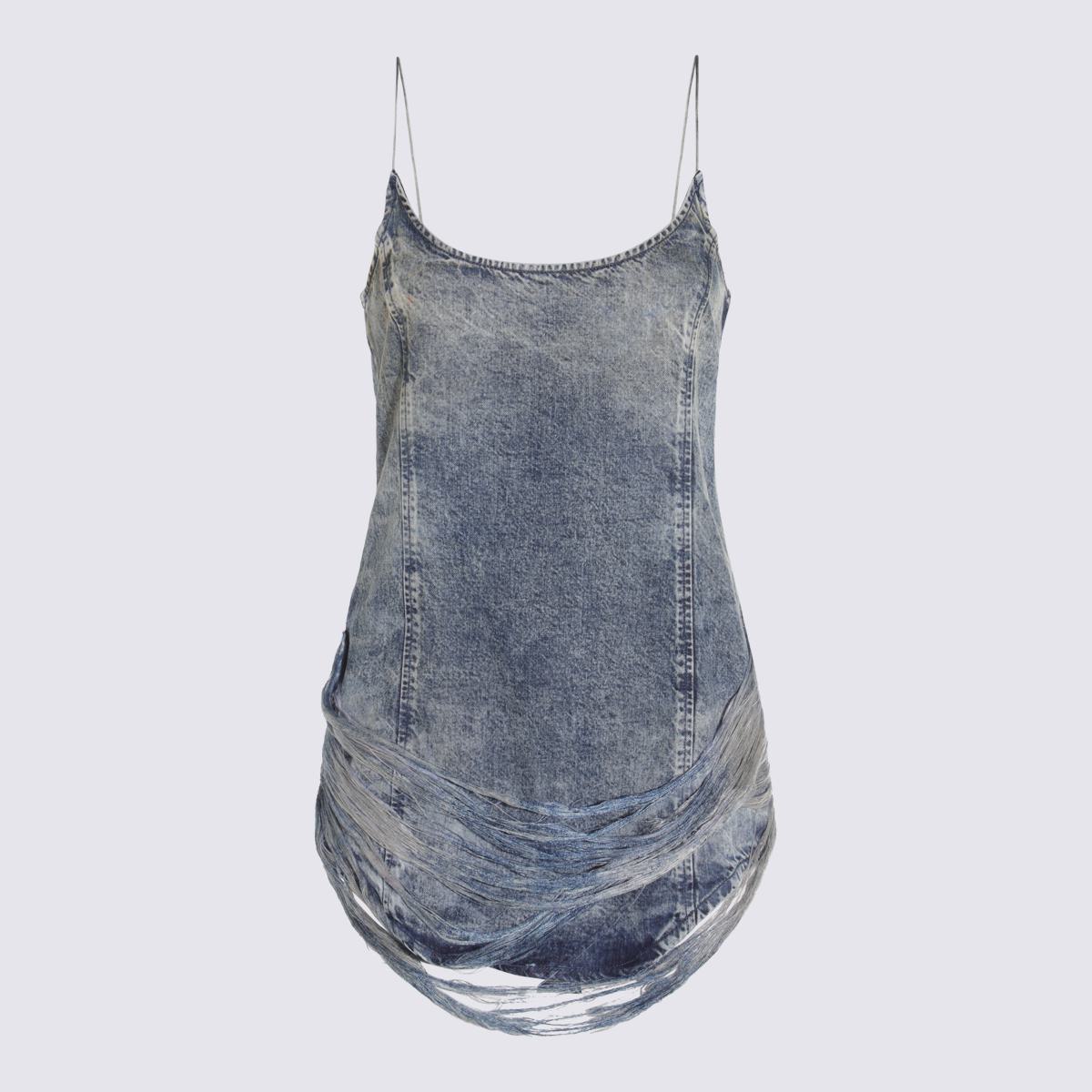 Diesel Indigo Blue Mini Dress