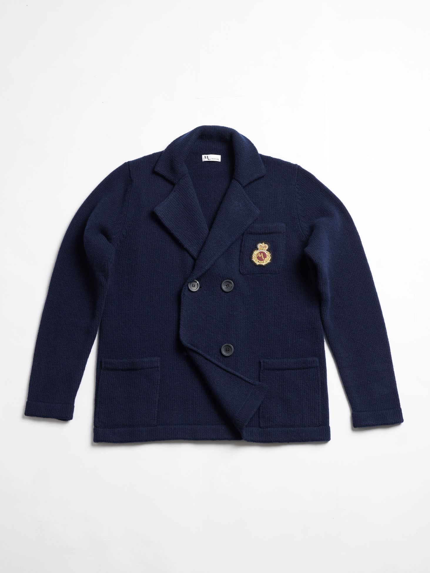doppiaa Aambrogio Double Breasted Wool Jacket