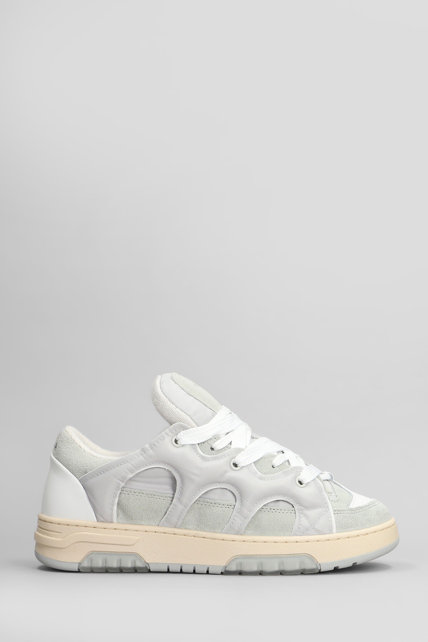 Paura Santha 1 Original Sneakers In Grey Suede