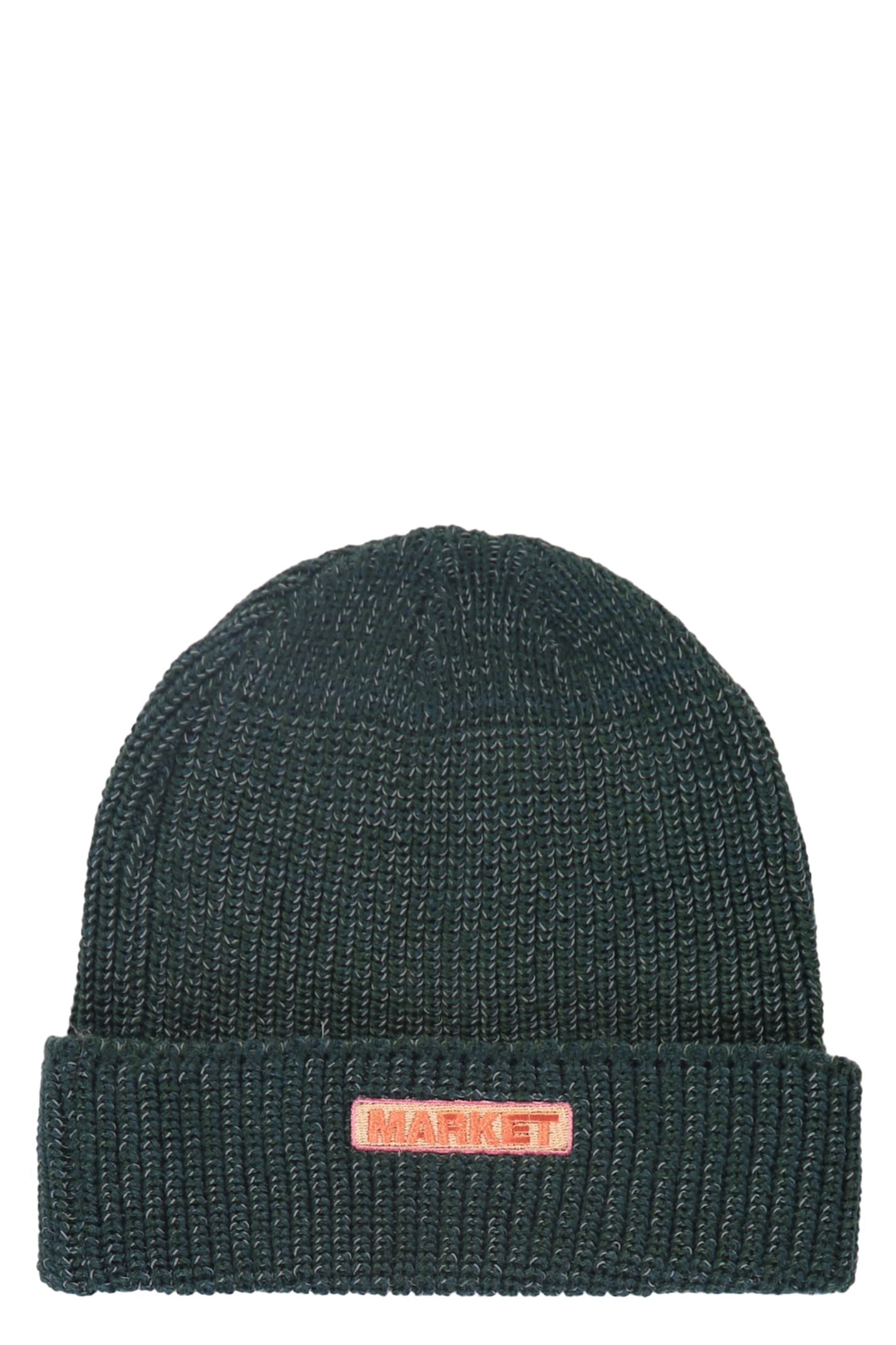 Market Ribbed Knit Beanie