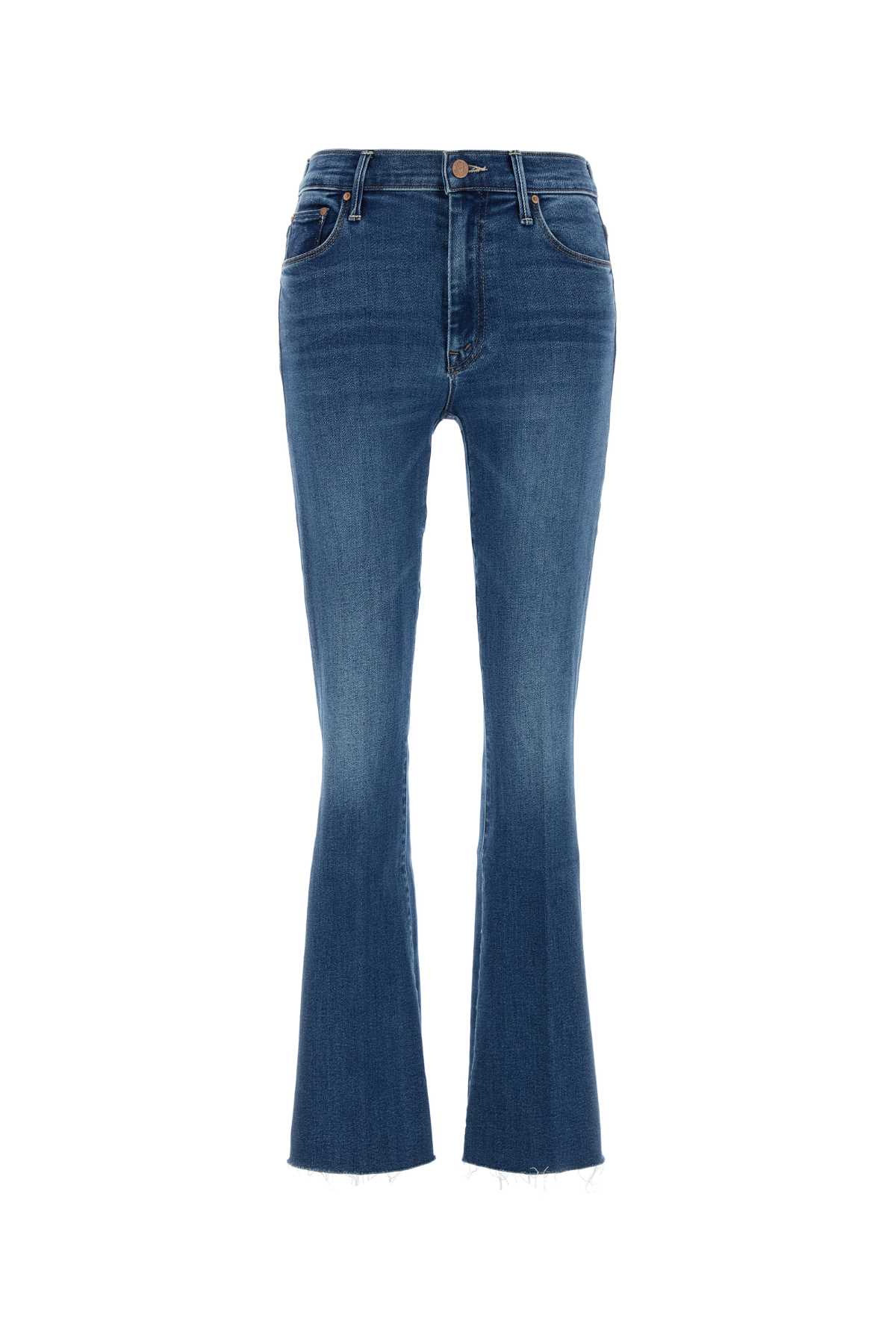 Mother Stretch Denim The Weekender Fray Jeans