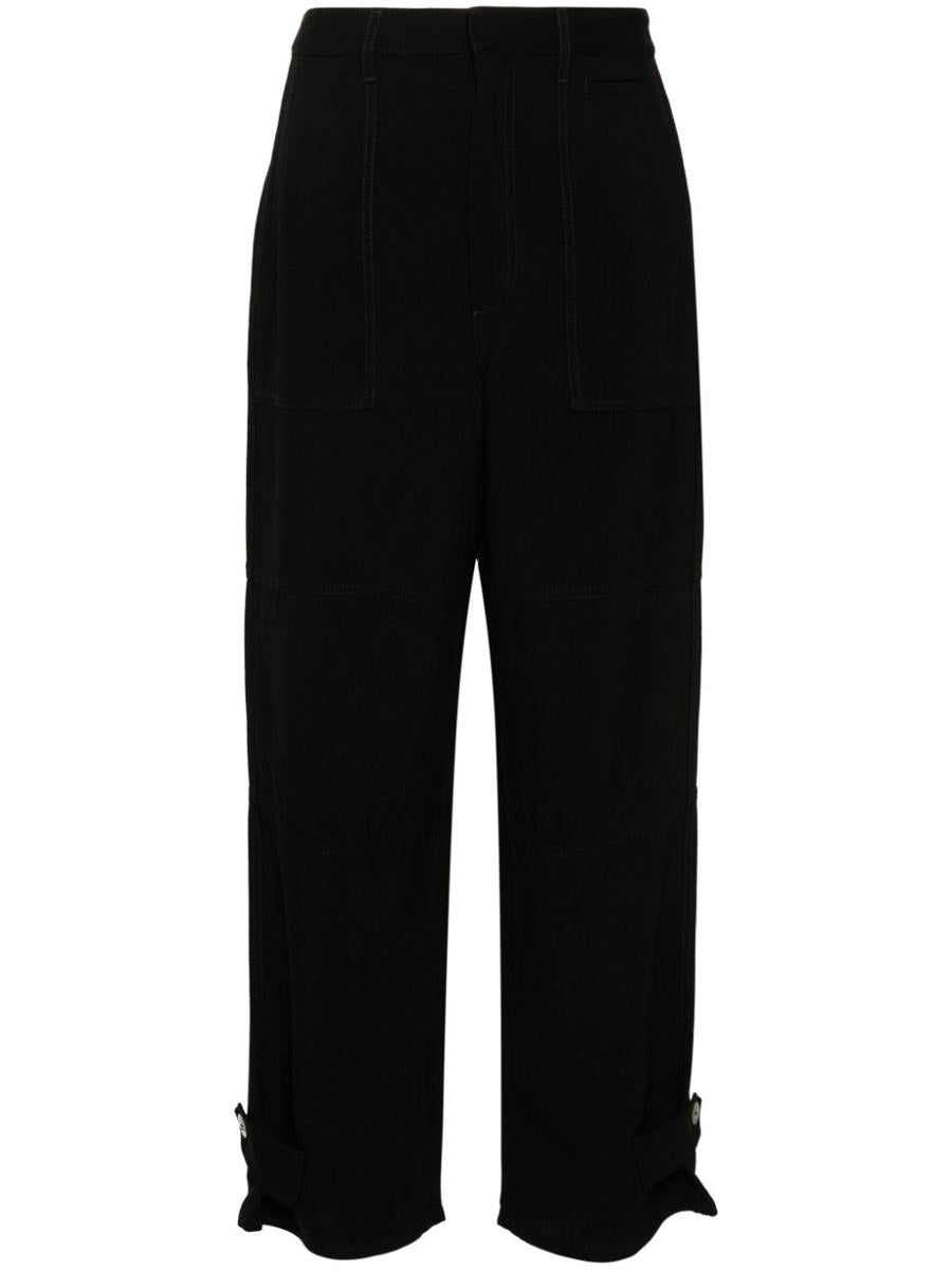 Loewe x Paula's Ibiza Linen Blend Cargo Trousers