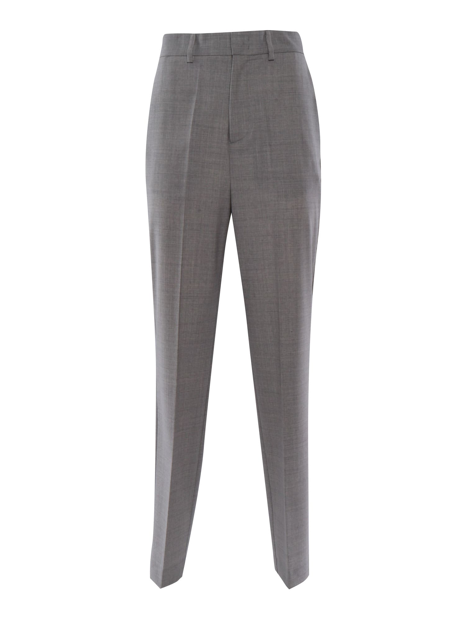 Parosh Grey Elegant Trousers