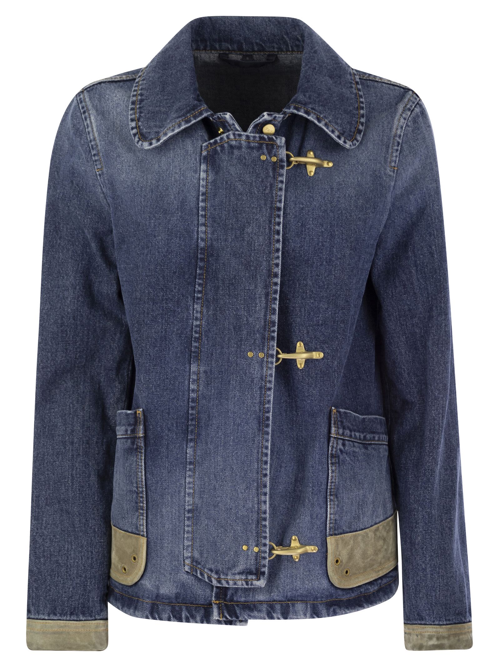 Fay 3 Ganci Jacket In Denim