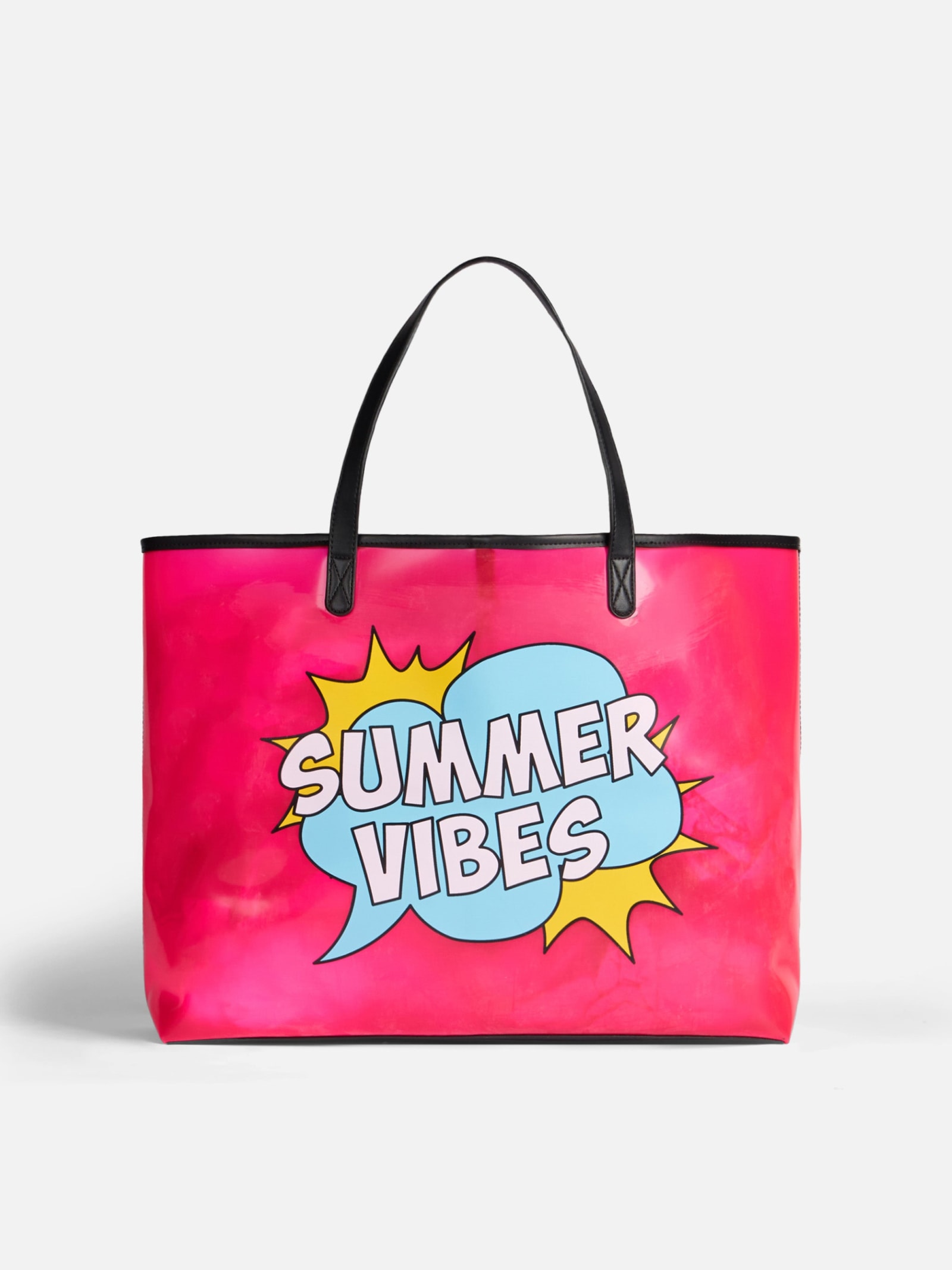 MC2 Saint Barth Summer Vibes Transparent Pvc Bag